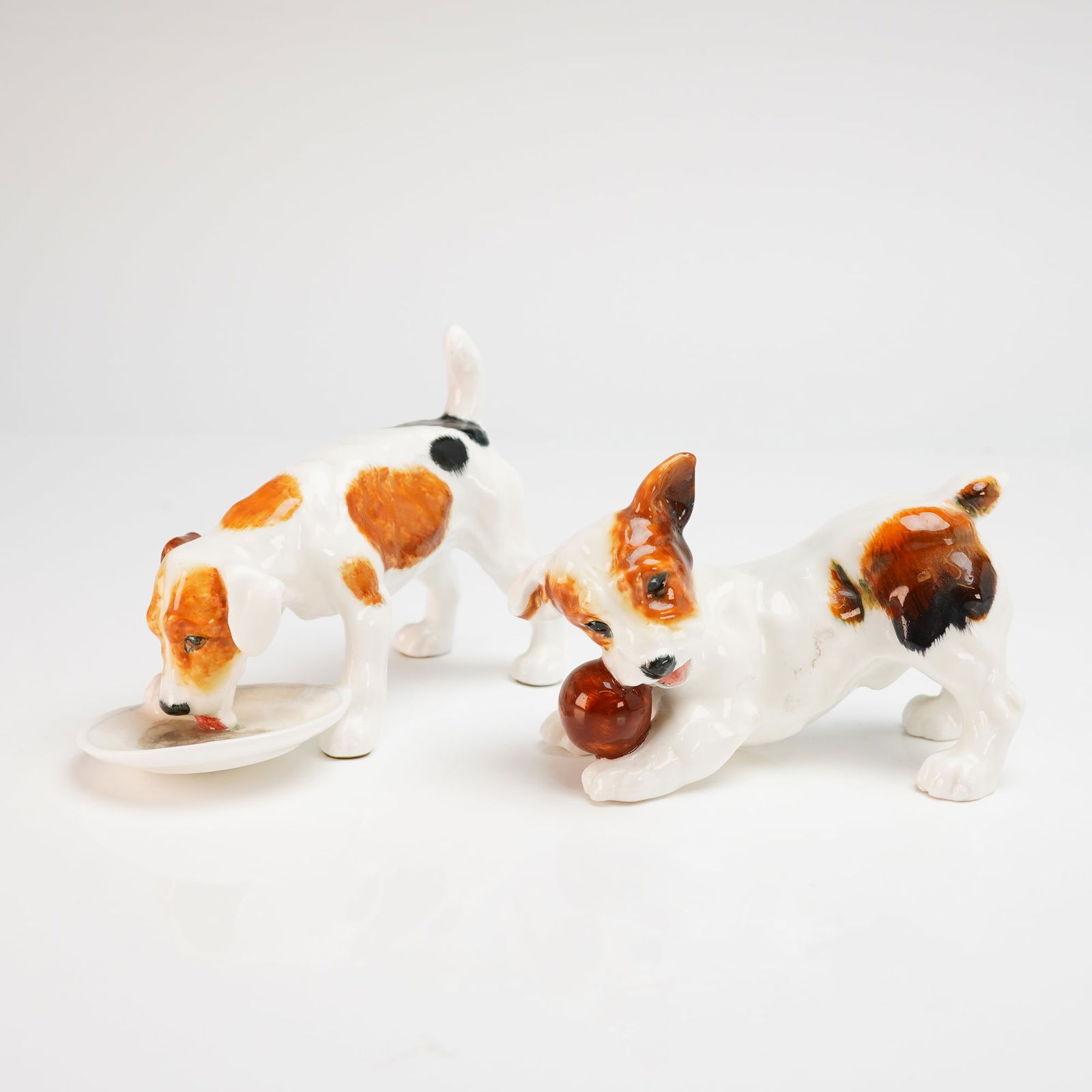 2pc Royal Doulton Porcelain Terrier Dog Figurines (1 of 4)