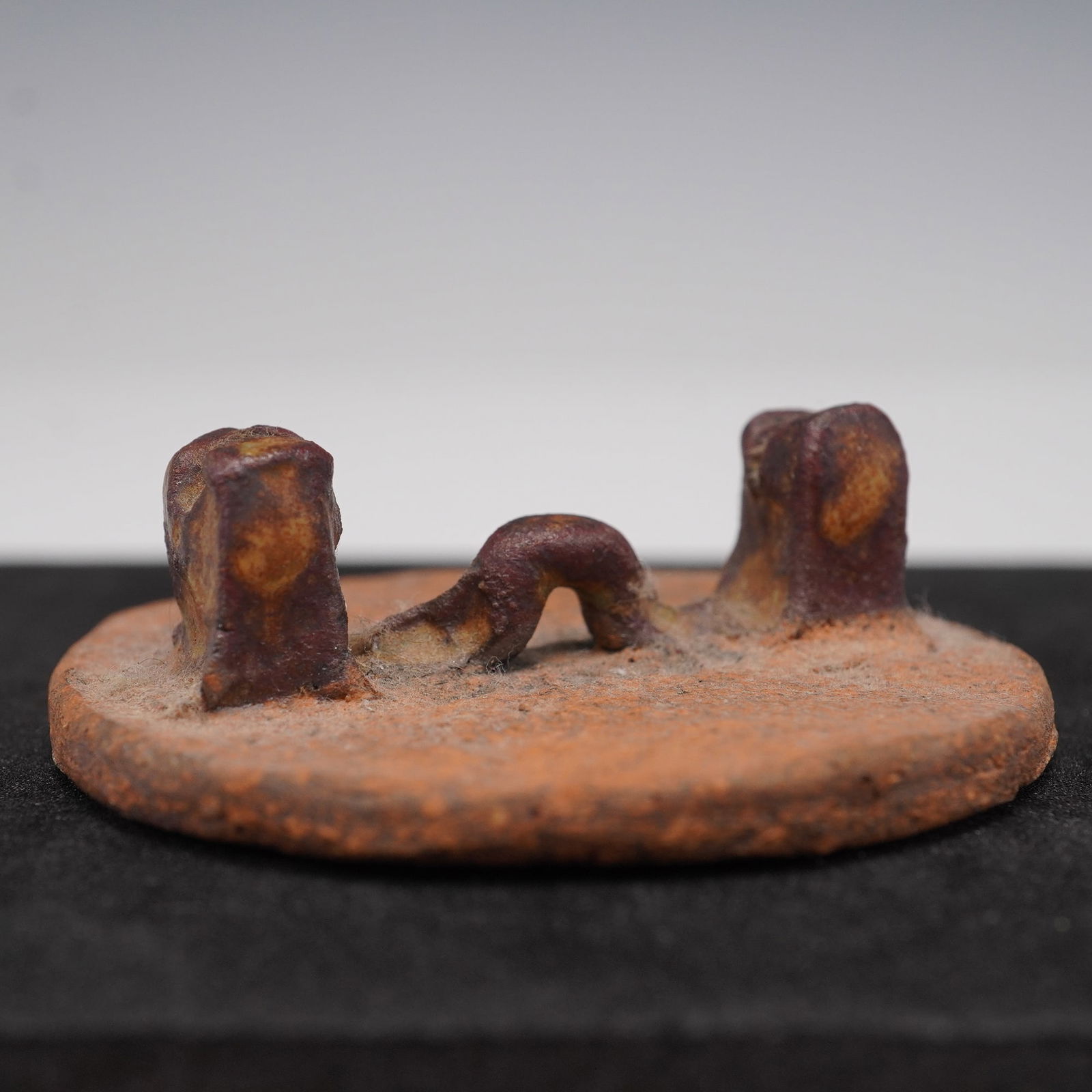 Ancient Style Ceramic Fragment with Raised Form (1 of 5)