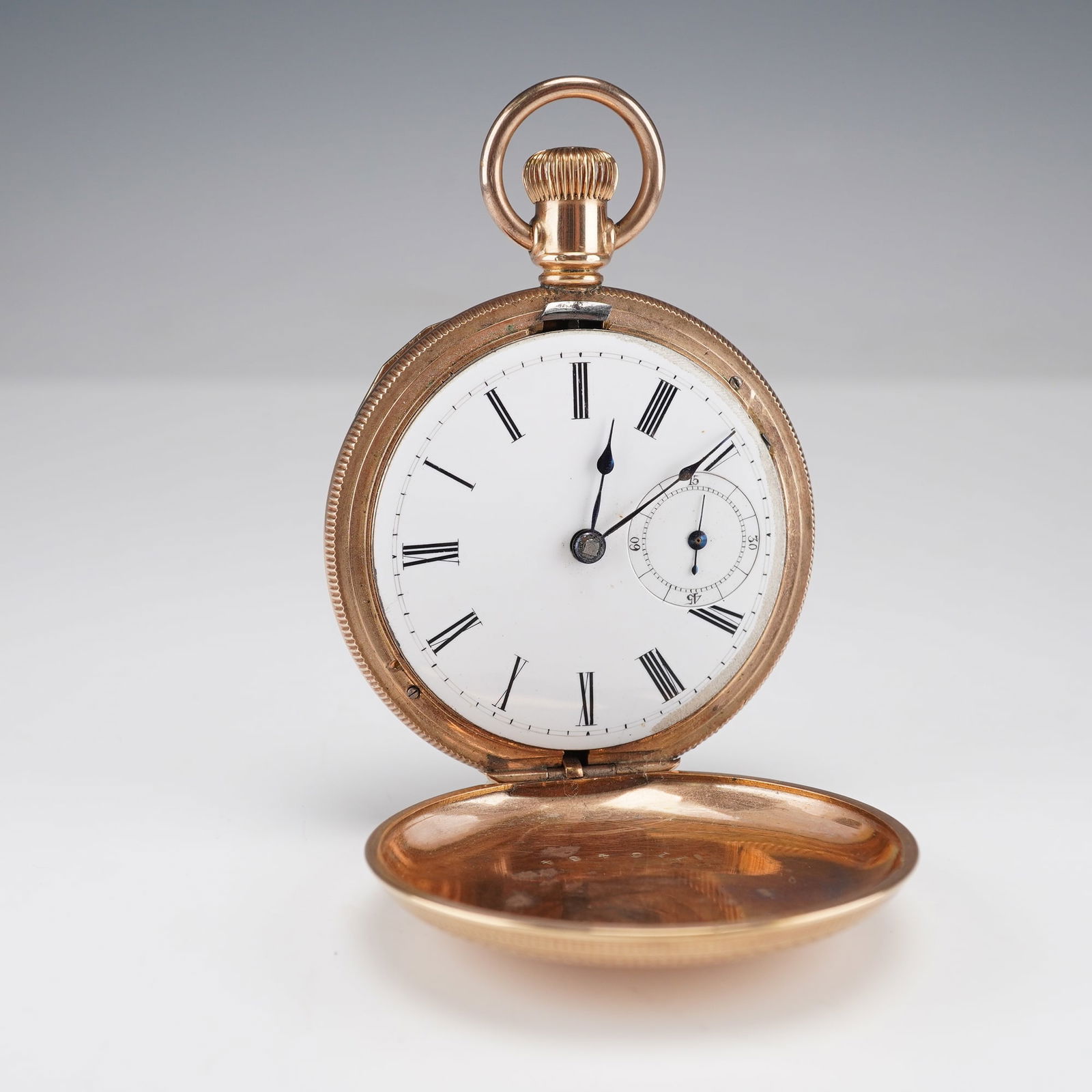 Excelsior Warranted Gold-Filled Hunter Case Pocket Watch (1 of 4)