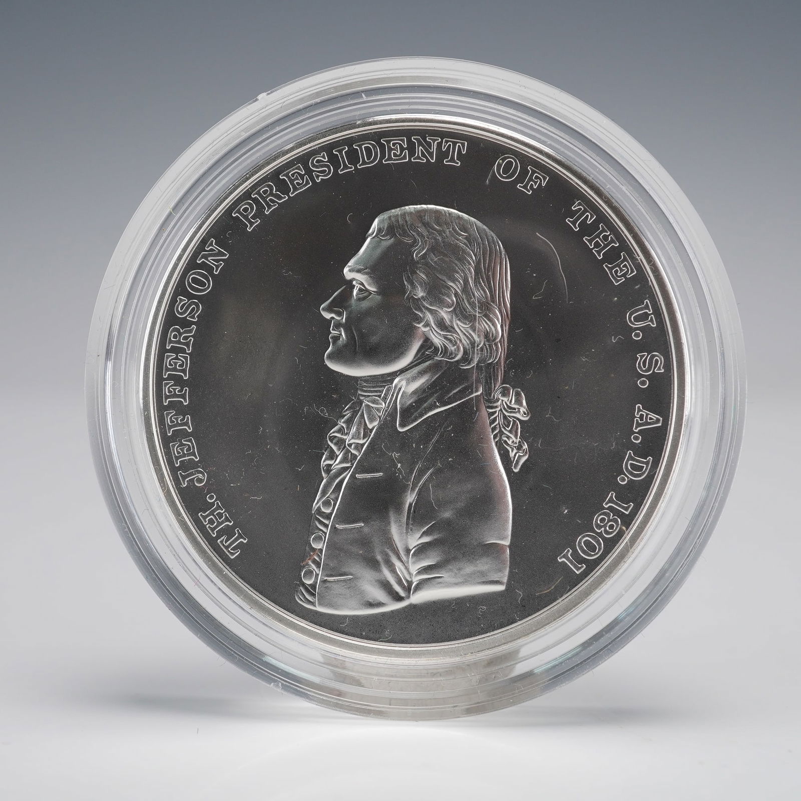 US Thomas Jefferson Presidential 1 oz .999 Silver Medal, Proof (1 of 3)