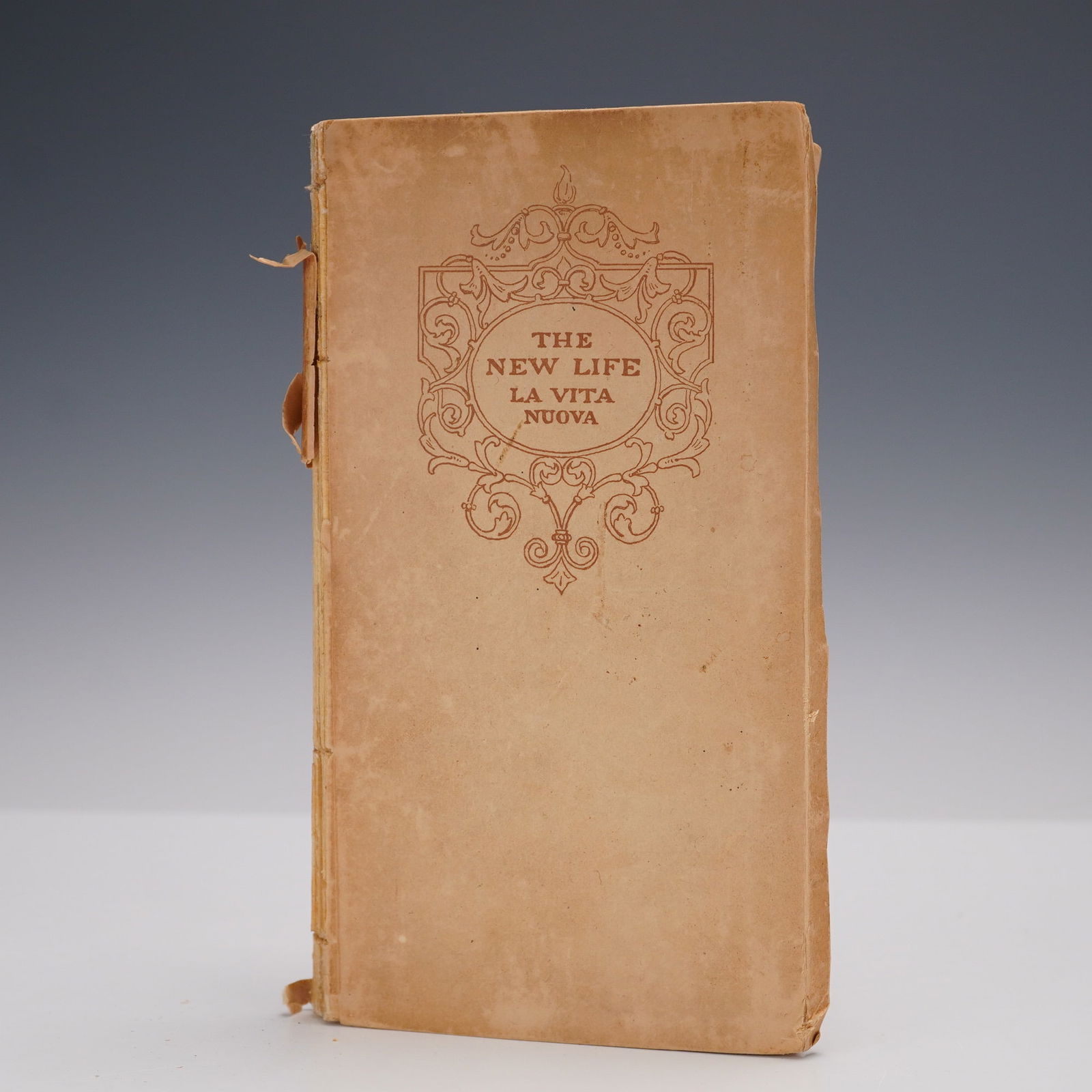 Ltd Ed. Dante Alighieri Softcover Book, The New Life (La Vita Nuova) (1 of 7)