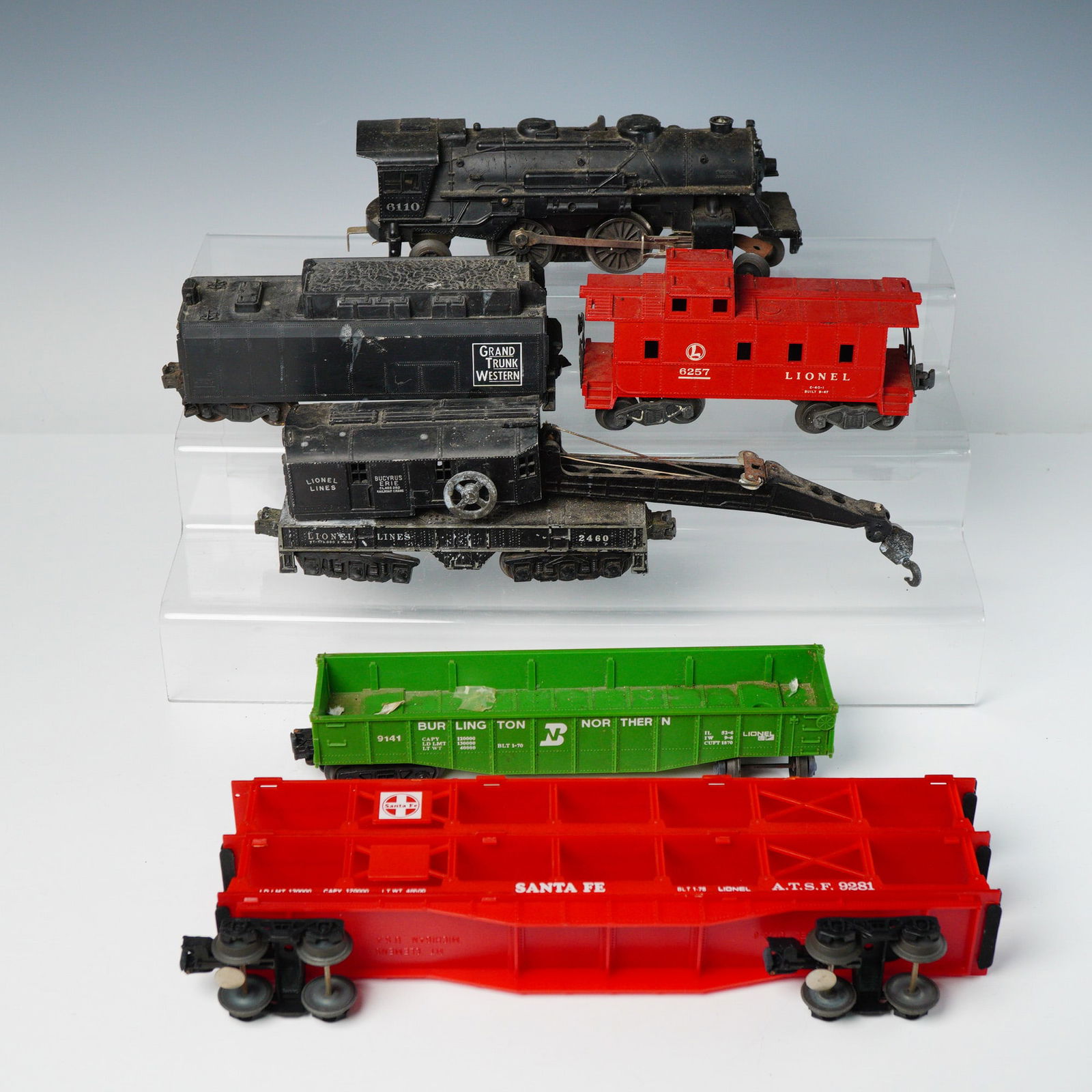 6pc Vintage Lionel O-Gauge Model Railroad Components (1 of 3)