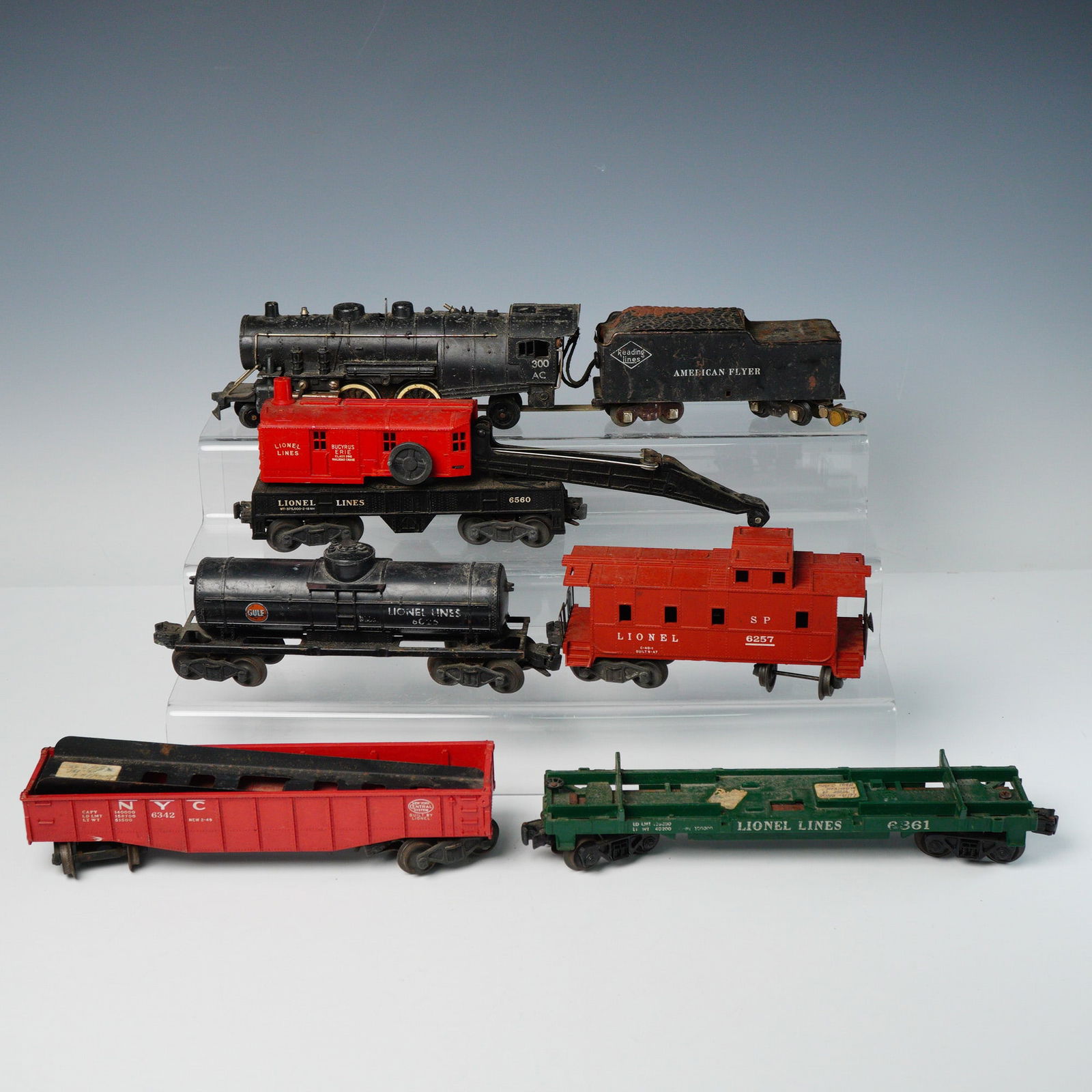 7pc Vintage O Gauge Model Train Components American Flyer and Lionel (1 of 4)