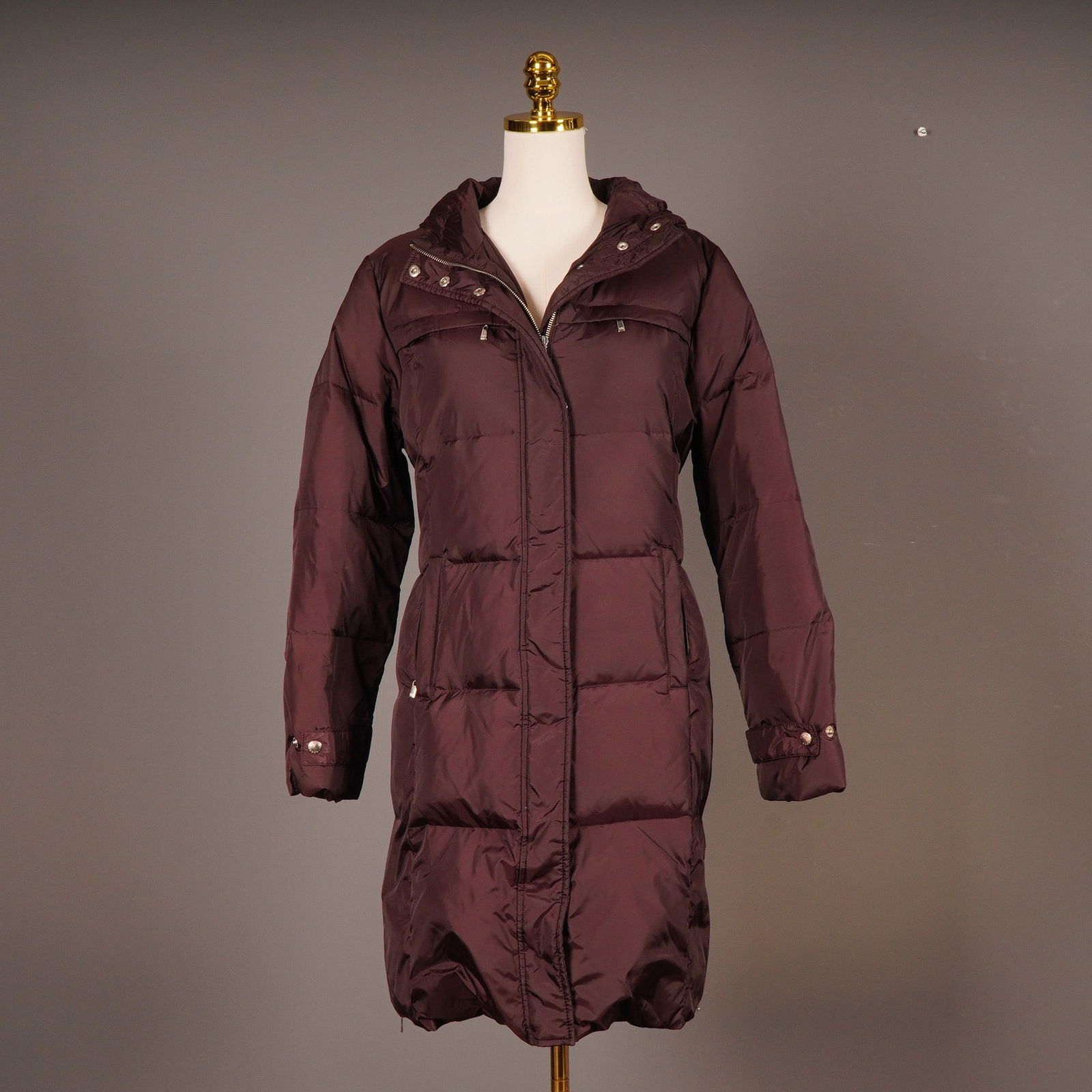 Michael Kors Women's Down Fill Hooded Full Length Puffer Coat (1 of 6)