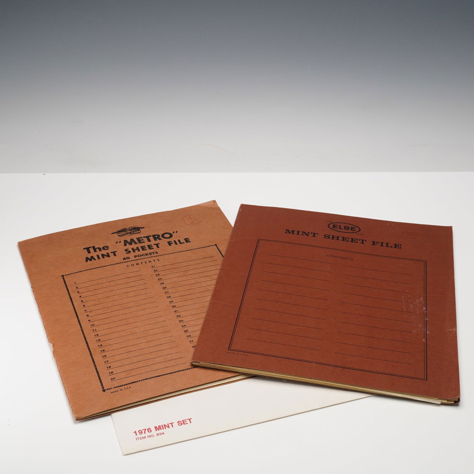 U.S. Mint Set 1976 and Assorted Stamp Sheets (1 of 8)