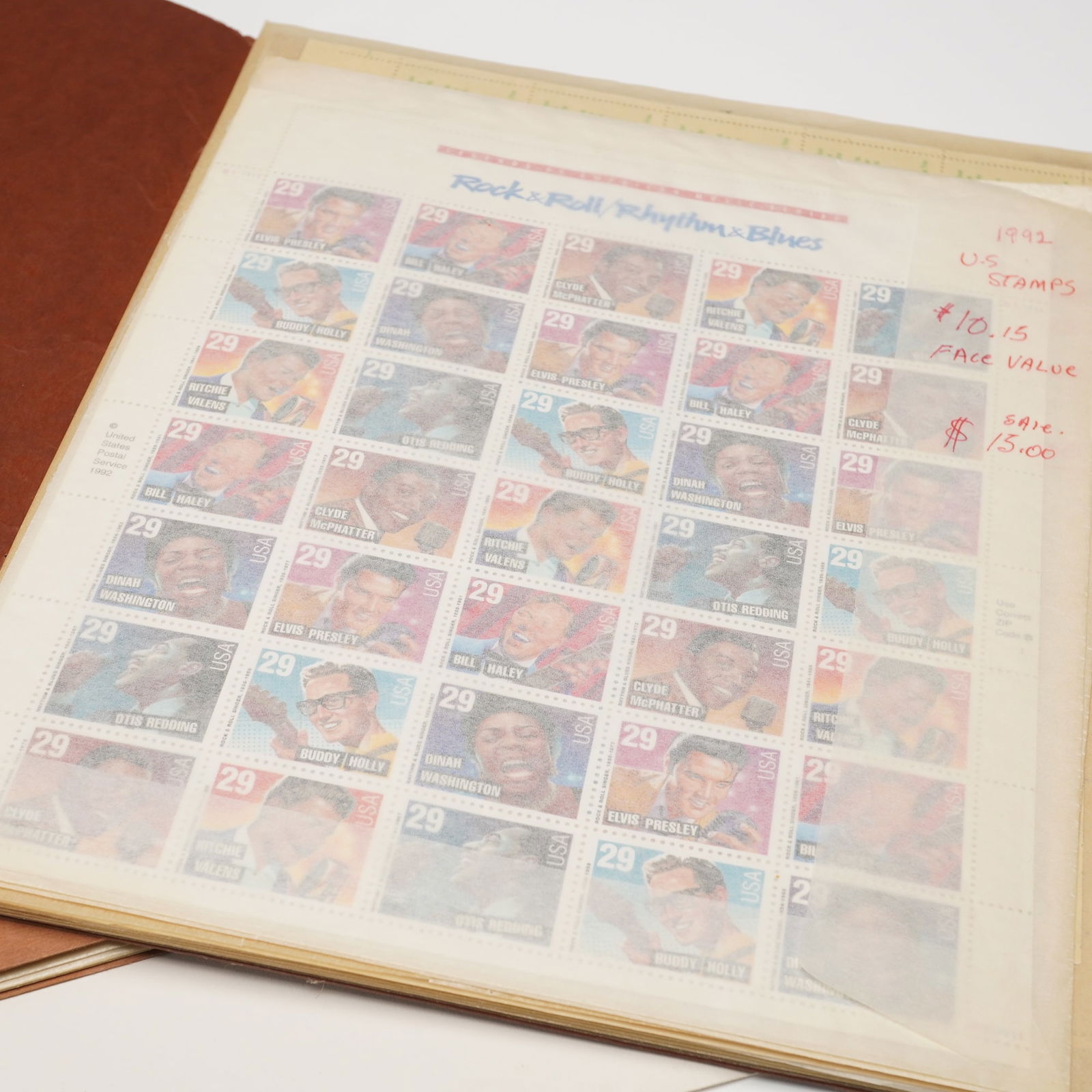 U.S. Mint Set 1976 and Assorted Stamp Sheets - 2