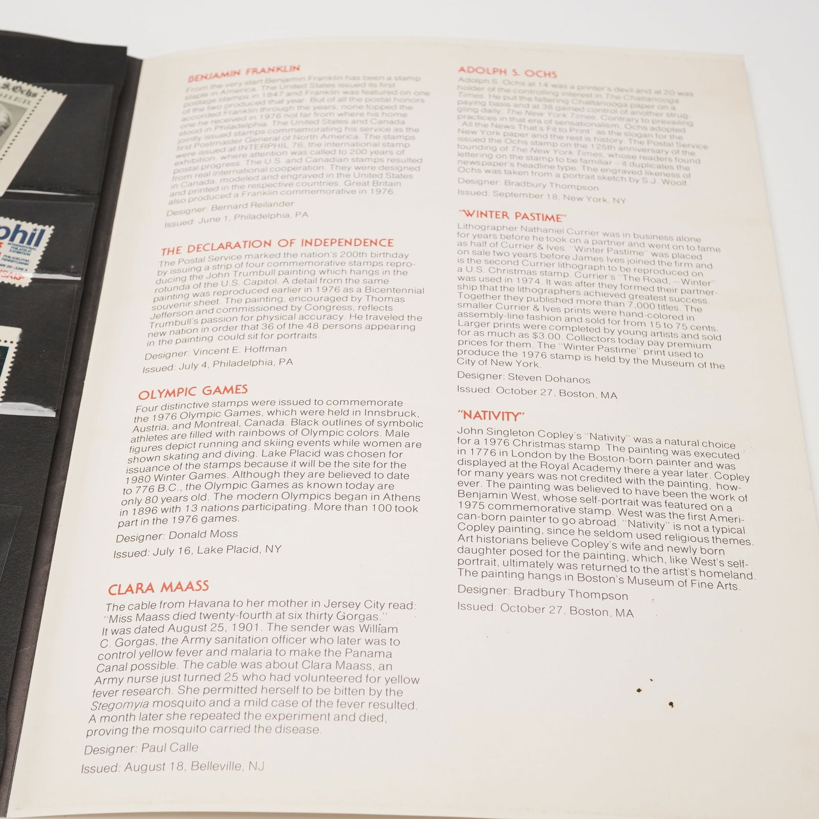 U.S. Mint Set 1976 and Assorted Stamp Sheets - 8