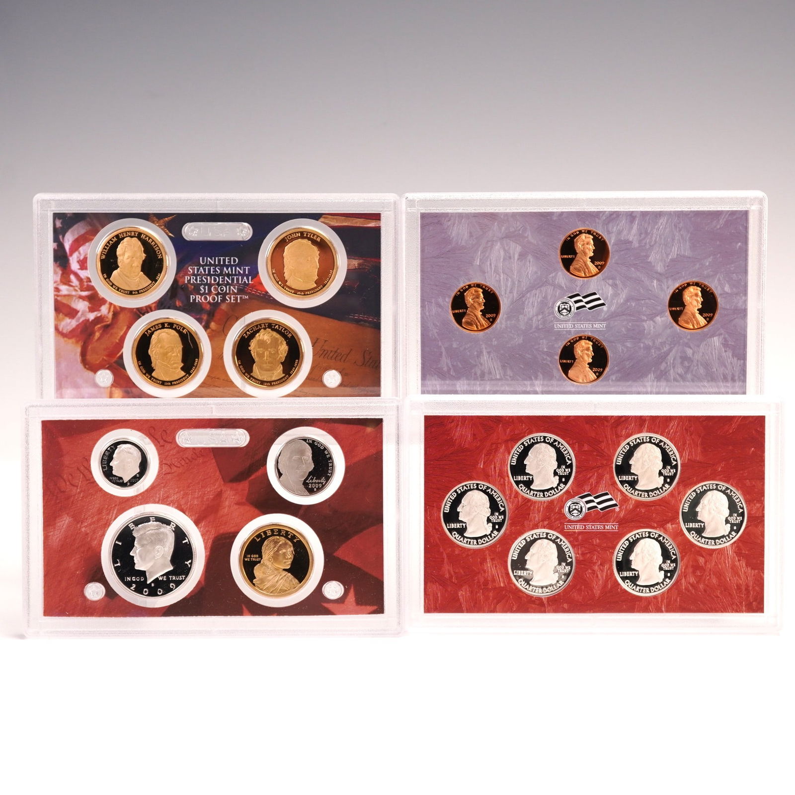 4pc 2009-S United States Mint Silver Proof Set (1 of 4)