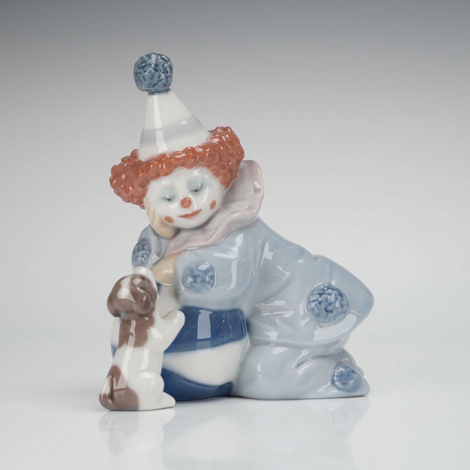 Lladro Figurine Pierrot with Puppy & Ball 01005278 (1 of 3)