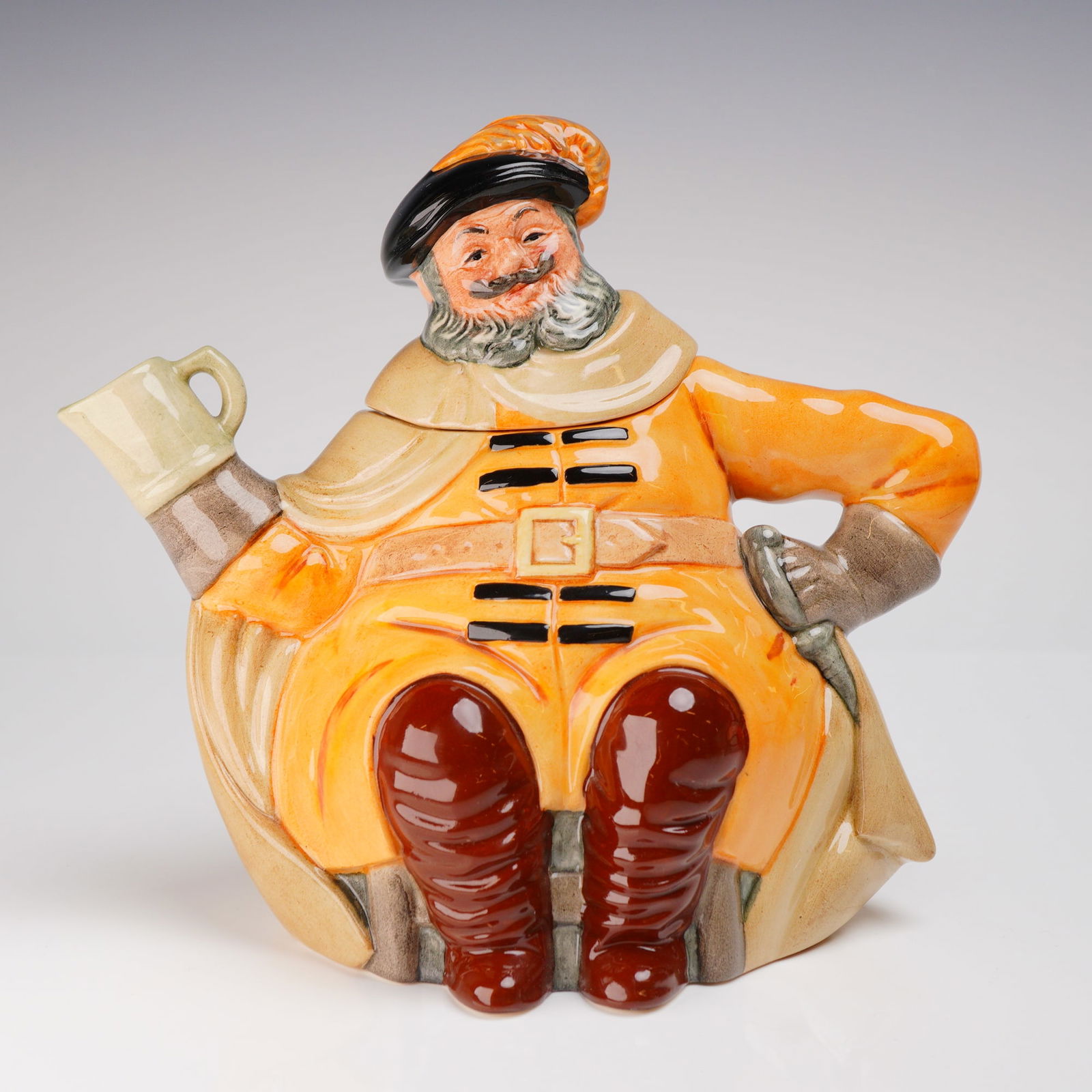 Royal Doulton Character Teapots, Falstaff D6854 (1 of 5)