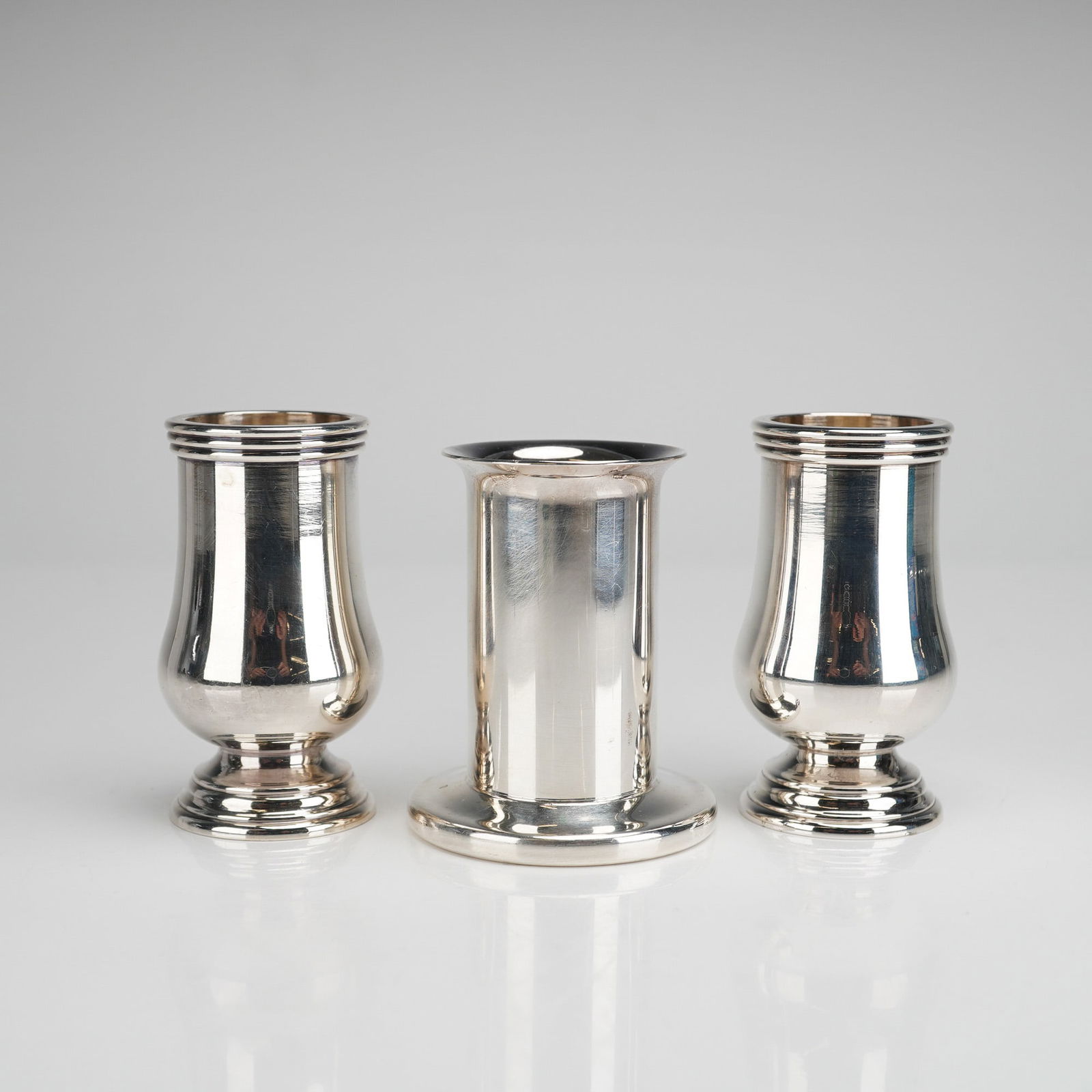Trio of Silverplated Toothpick Holders by Sambonet and Ercuis (1 of 4)