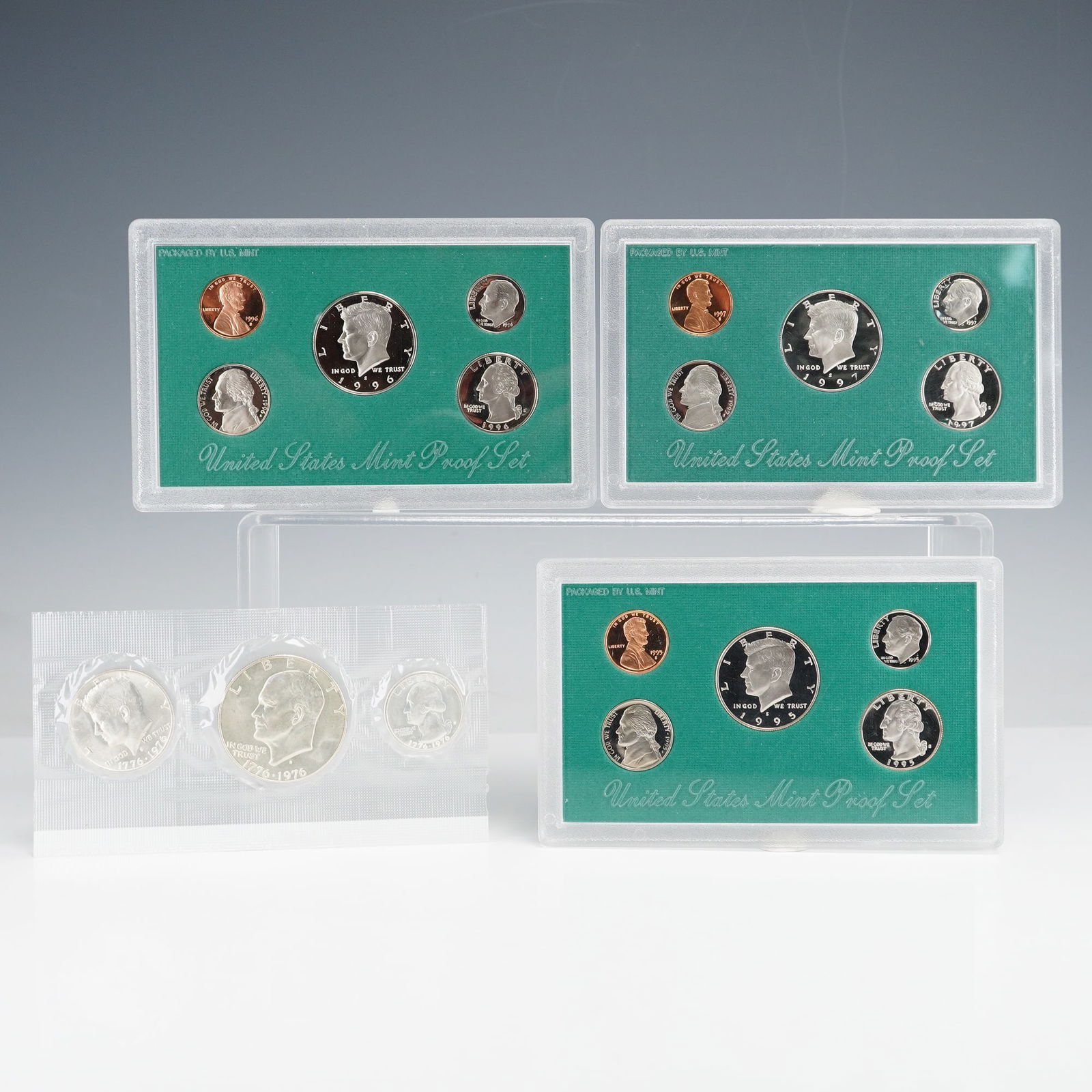 4pc 1776-1976, 1995-1997 US Mint Proof Bicentennial Sets (1 of 3)