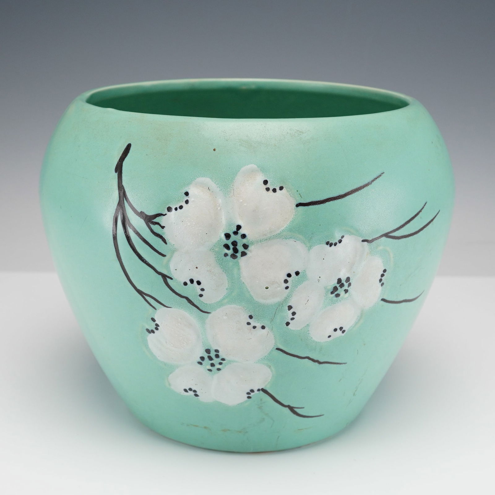 McCoy Pottery Planter, Dogwood (1 of 5)