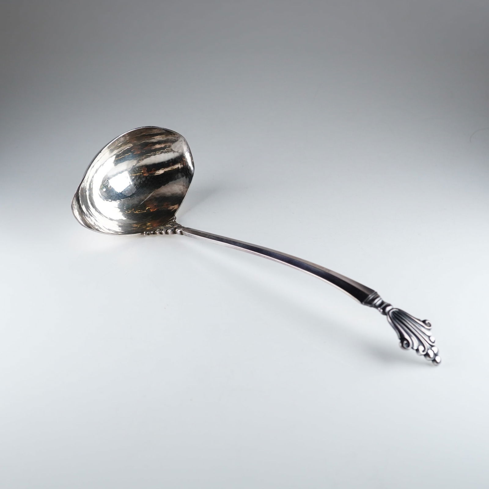 Georg Jensen Scroll Sterling Silver Ladle, Acanthus (1 of 4)