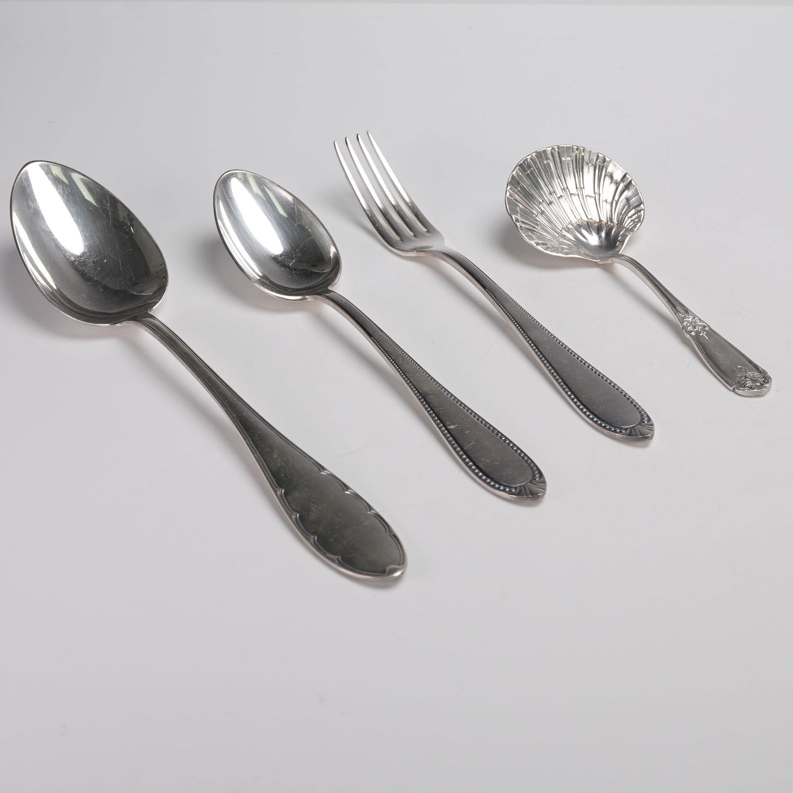 4pc Silverplated Serving Utensils, Berndorf, Wellner, Blanch (1 of 7)