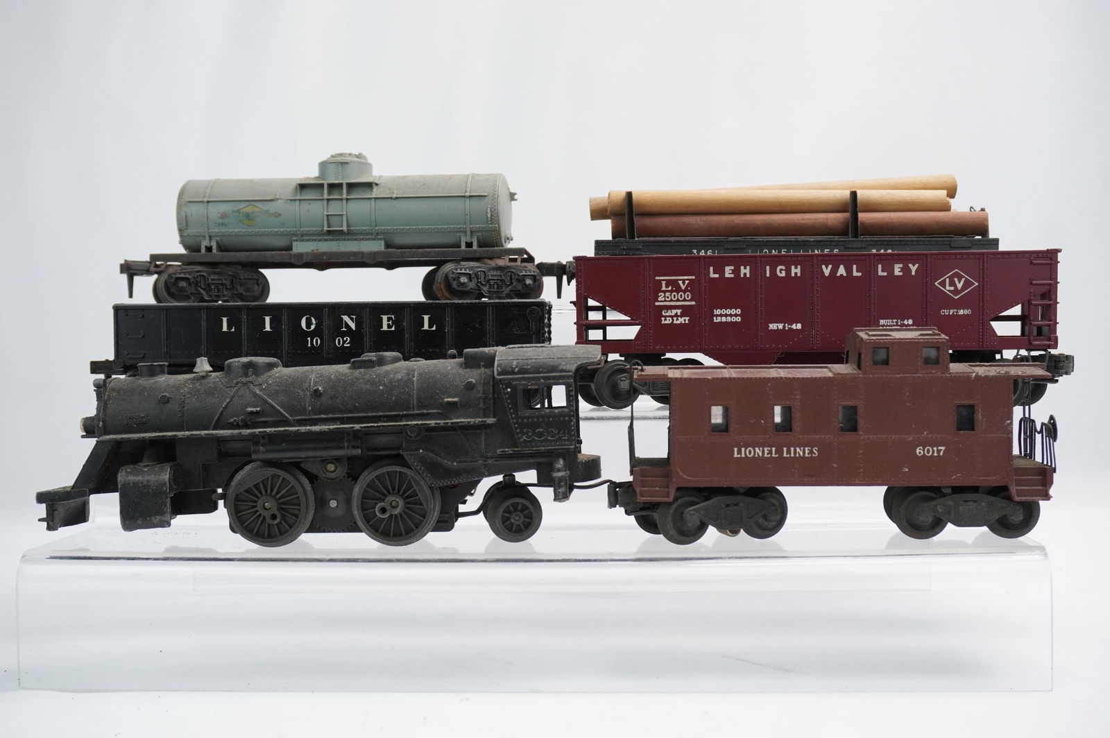 6pc Lionel Postwar O/O-27 Gauge Model Train Components (1 of 4)