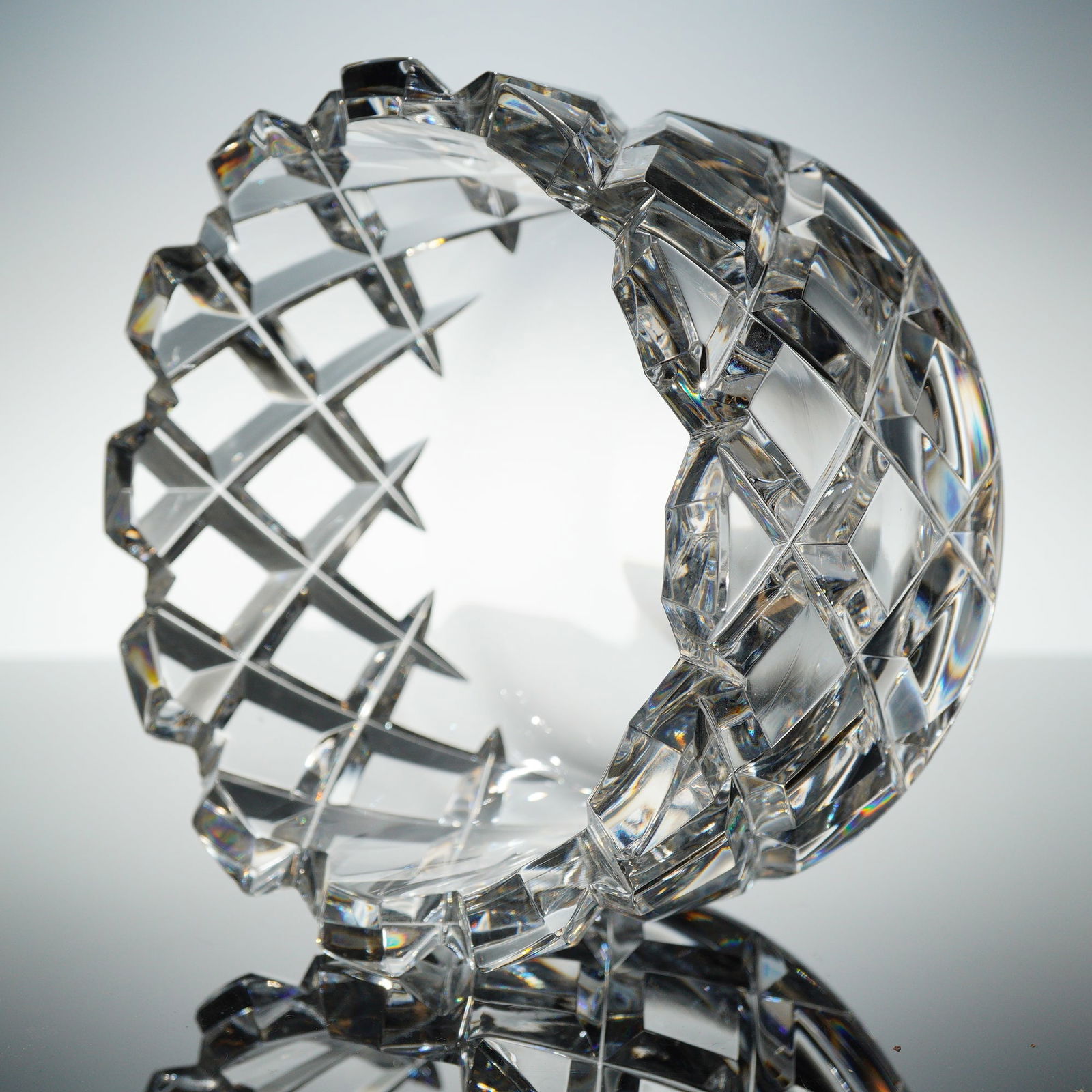 Orrefors Sofiero Cut Crystal Bowl - 2