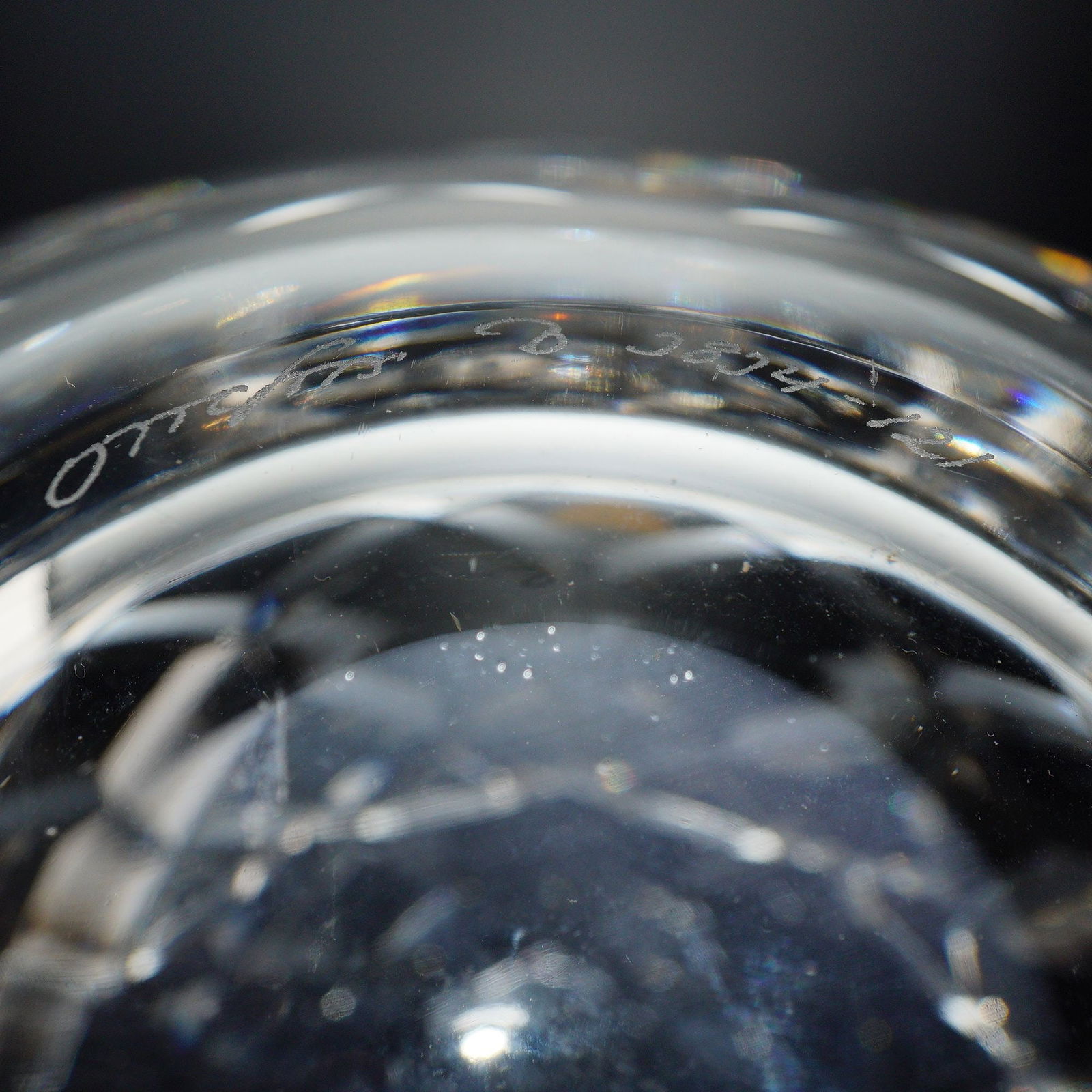 Orrefors Sofiero Cut Crystal Bowl - 3