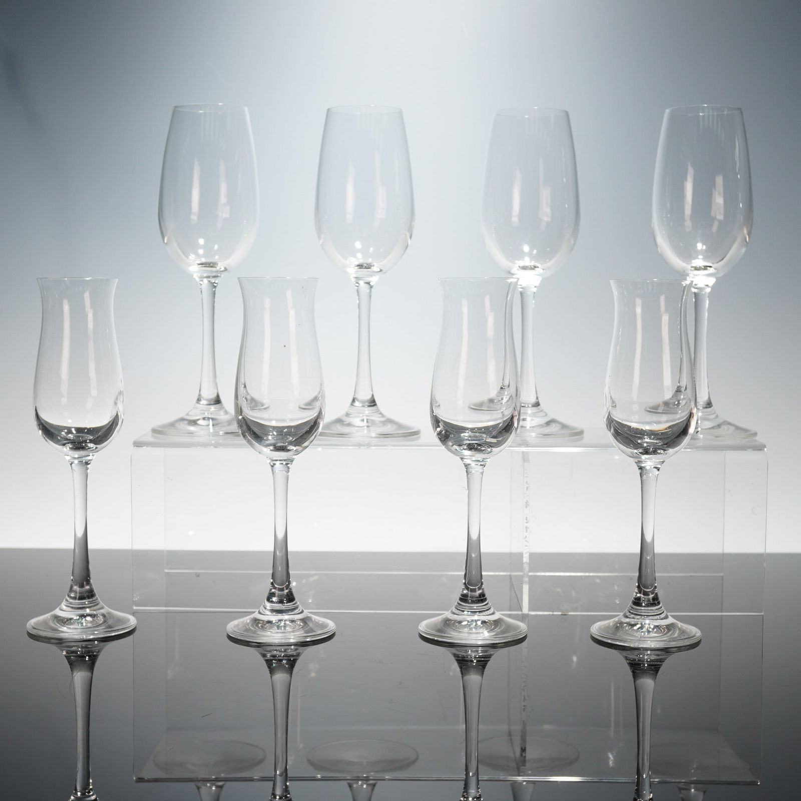 8pc Rosenthal Di Vino Glasses, Bordeaux & Grappa (1 of 4)