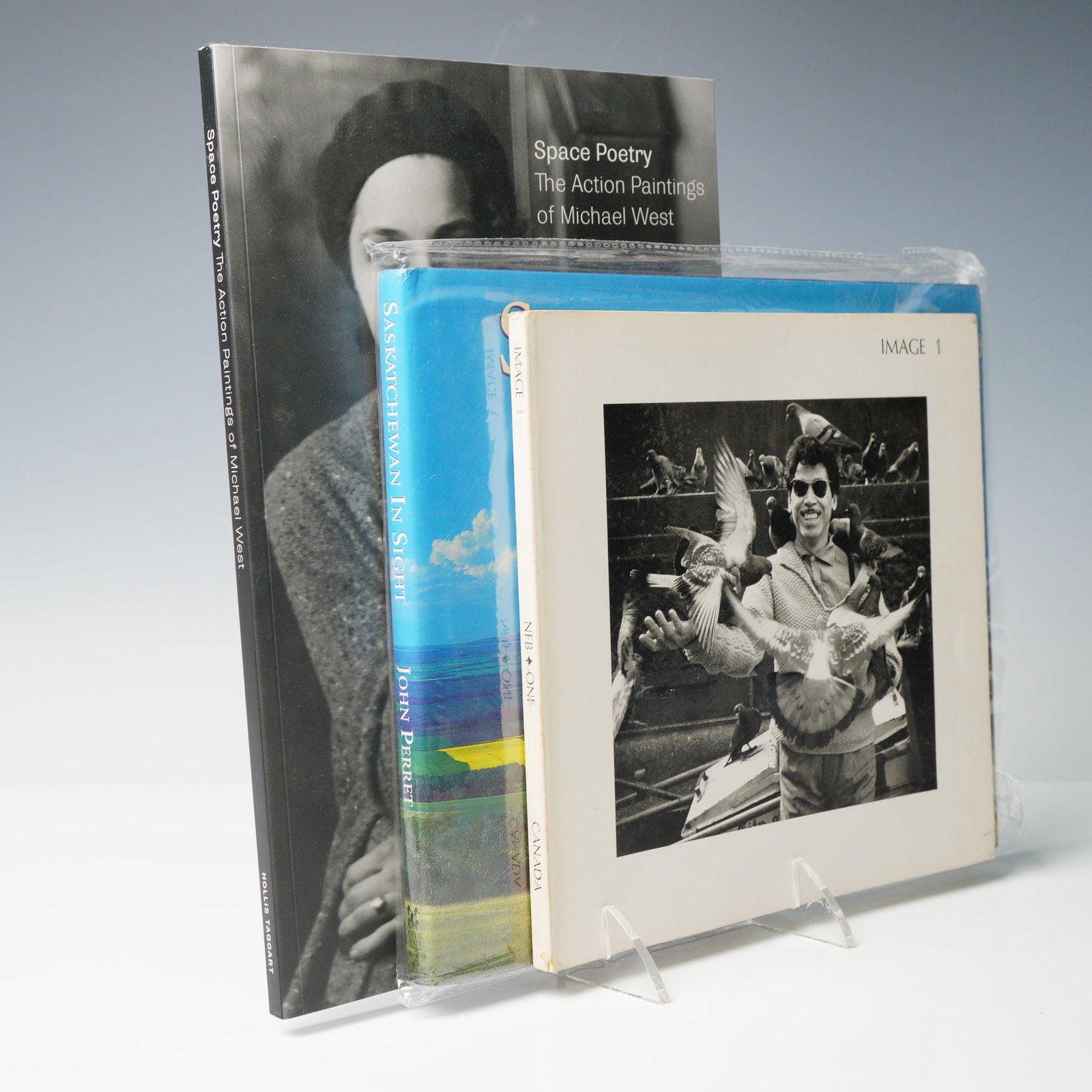 3 Art Books, Lutz Dille, Saskatchewan, and Michael West (1 of 5)