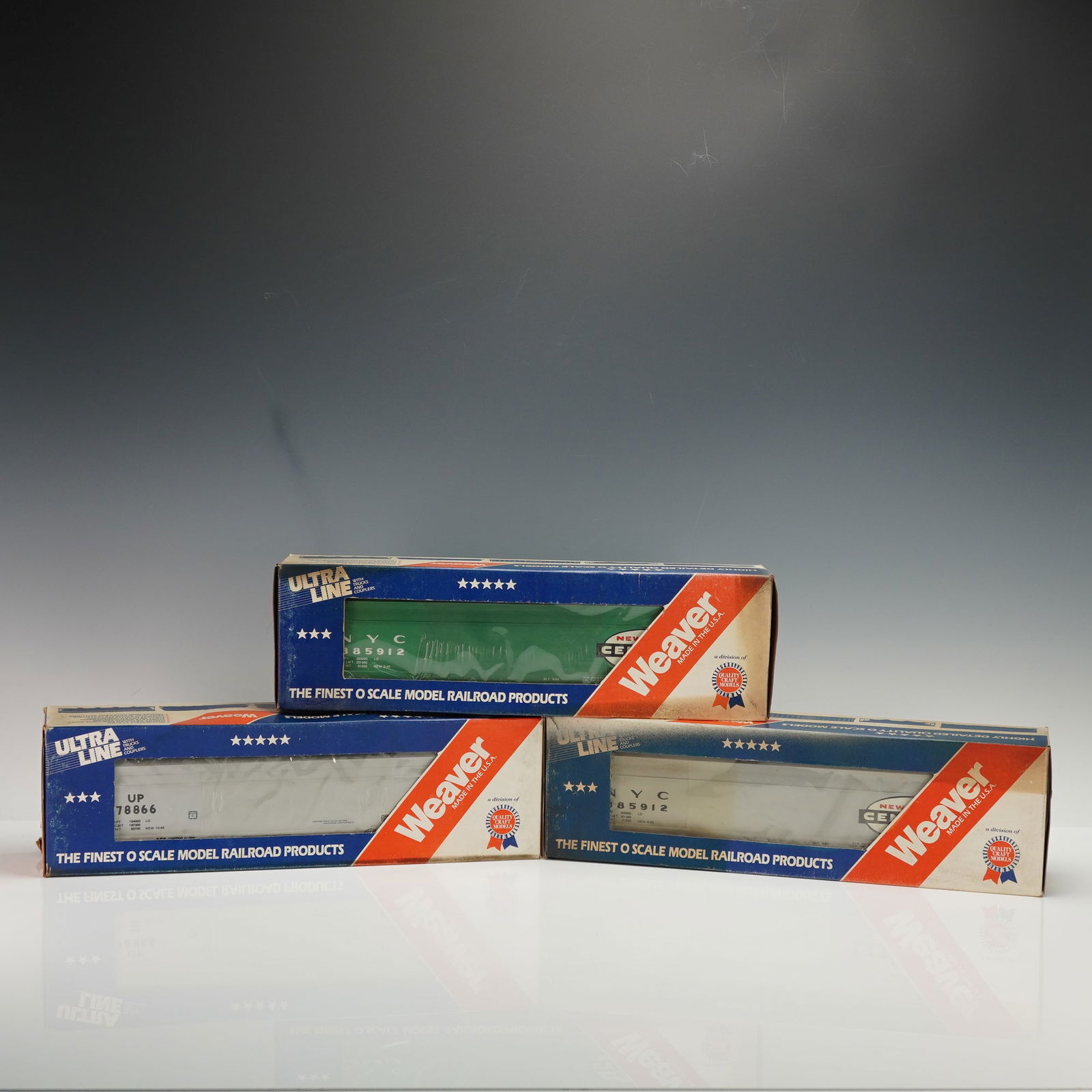 3pc Weaver O Scale Freight Cars (1 of 5)