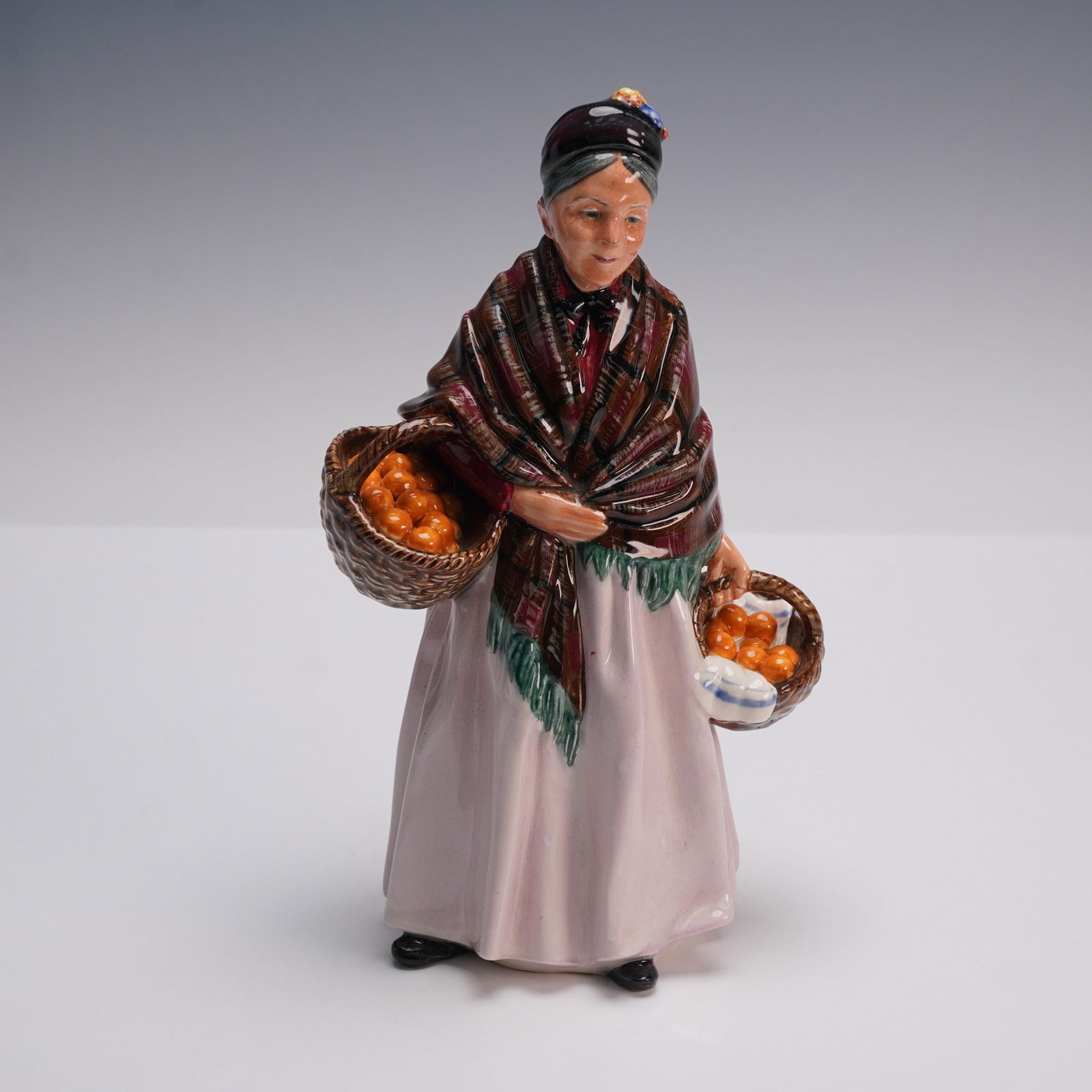 Royal Doulton Porcelain Figurine, The Orange Lady HN1759 (1 of 3)