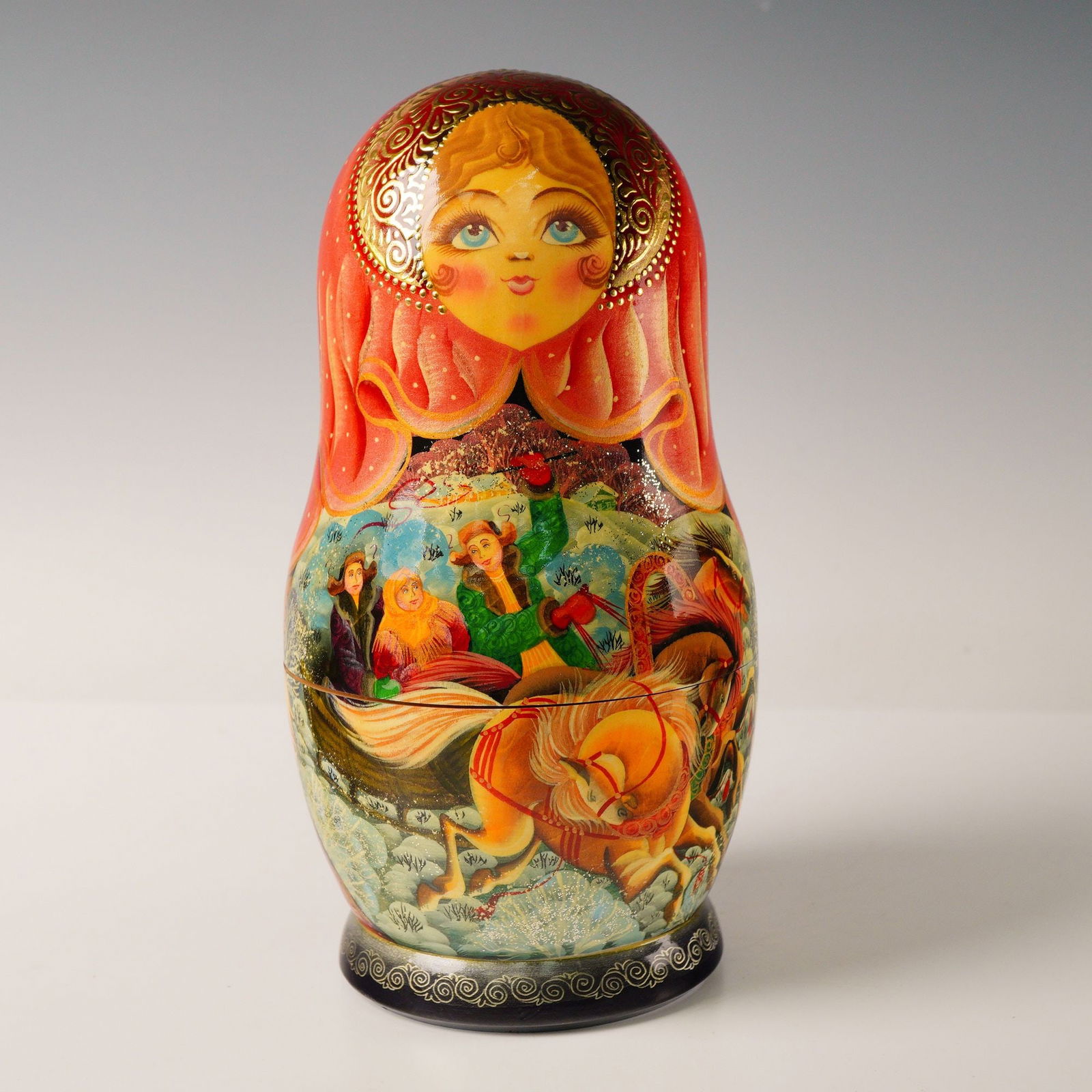 Fine Art Matryoshka Doll by E. Dobrokhoche, Russian (1 of 5)