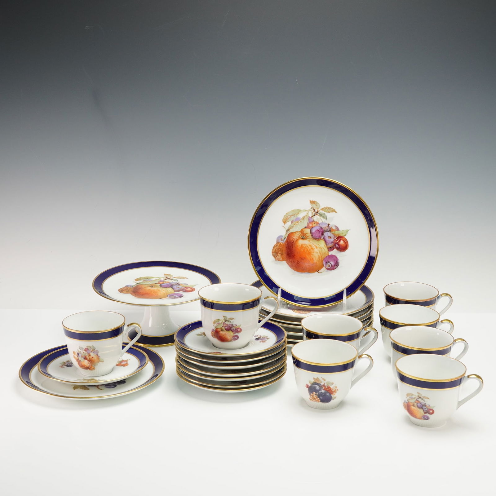 25pc Schumann Arzberg Porcelain Coffee Service for 8, Bountiful (1 of 5)