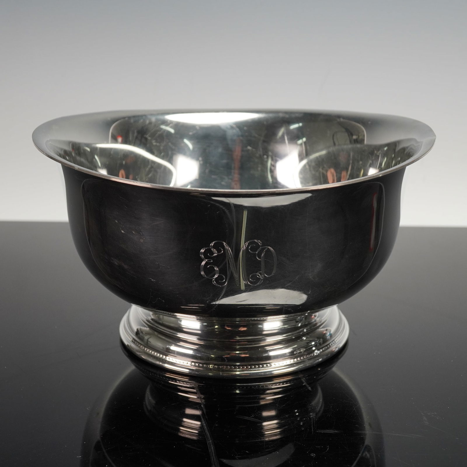 Salisbury Pewter Handcrafted Monogrammed Bowl (1 of 5)