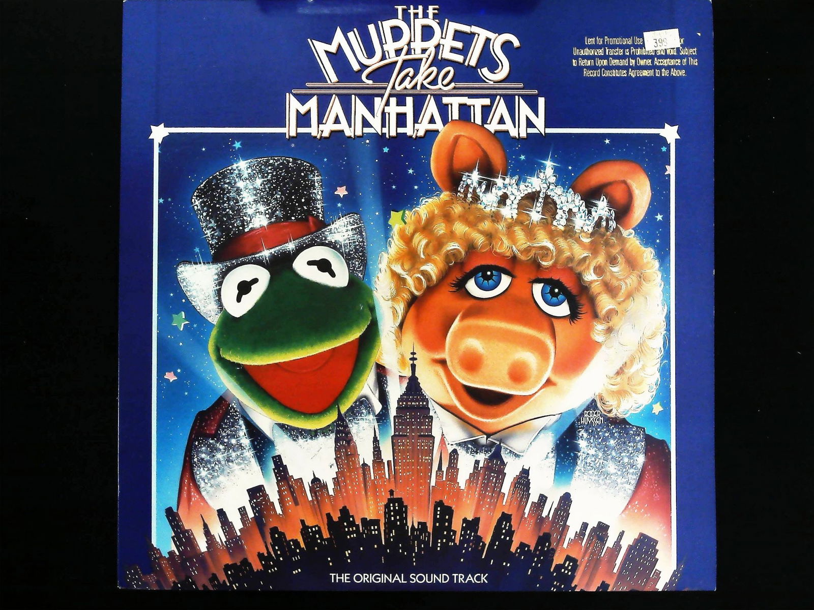 The Muppets, Take Manhattan Soundtrack Warner Bros. 1984 Promo LP (1 of 3)