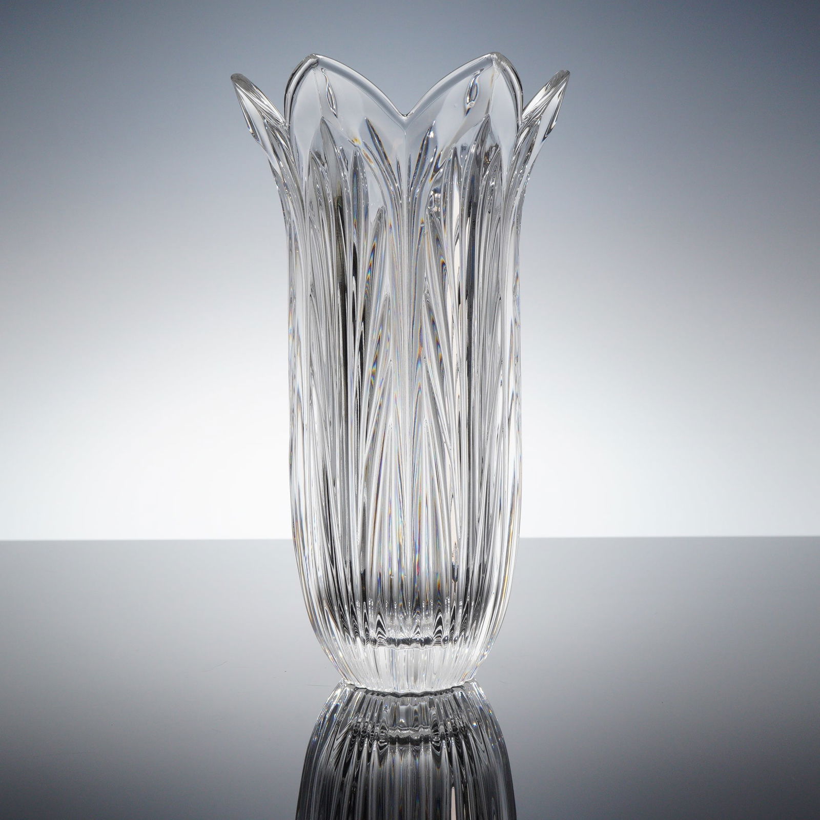 Marquis by Waterford Crystal Vase, Greenbriar (1 of 4)