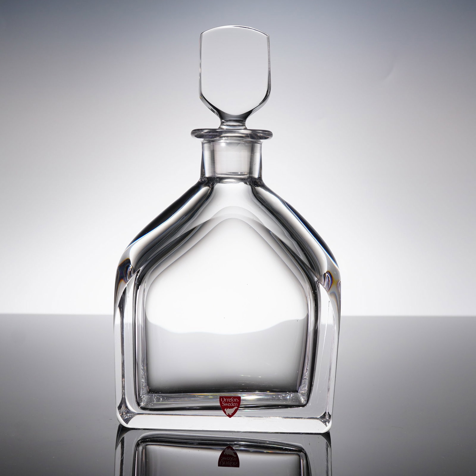 Orrefors Edward Hald Heavy Crystal Decanter with Stopper (1 of 5)