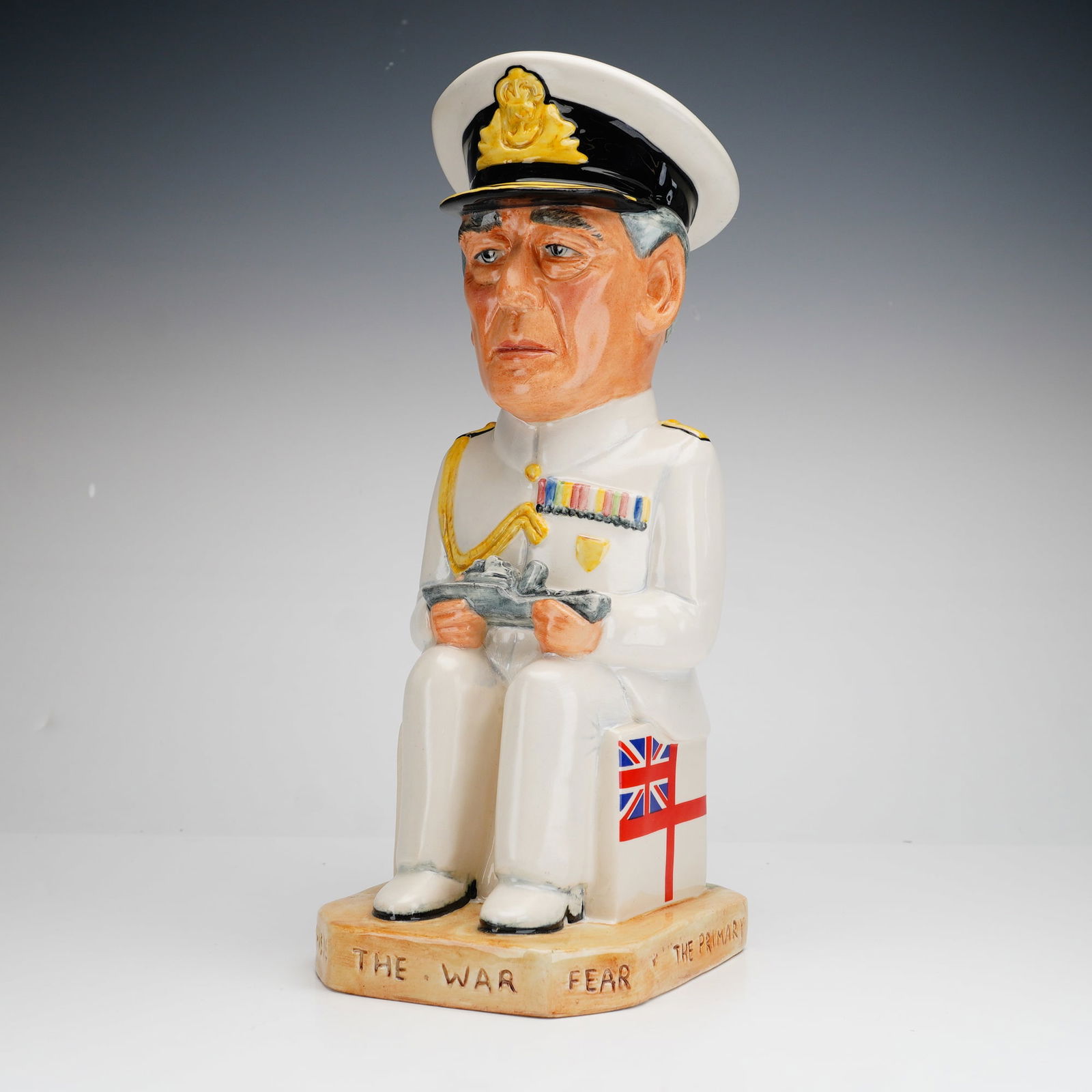 Wilkinson WW2 Leaders Toby Jug, Admiral Louis Mountbatten (1 of 4)