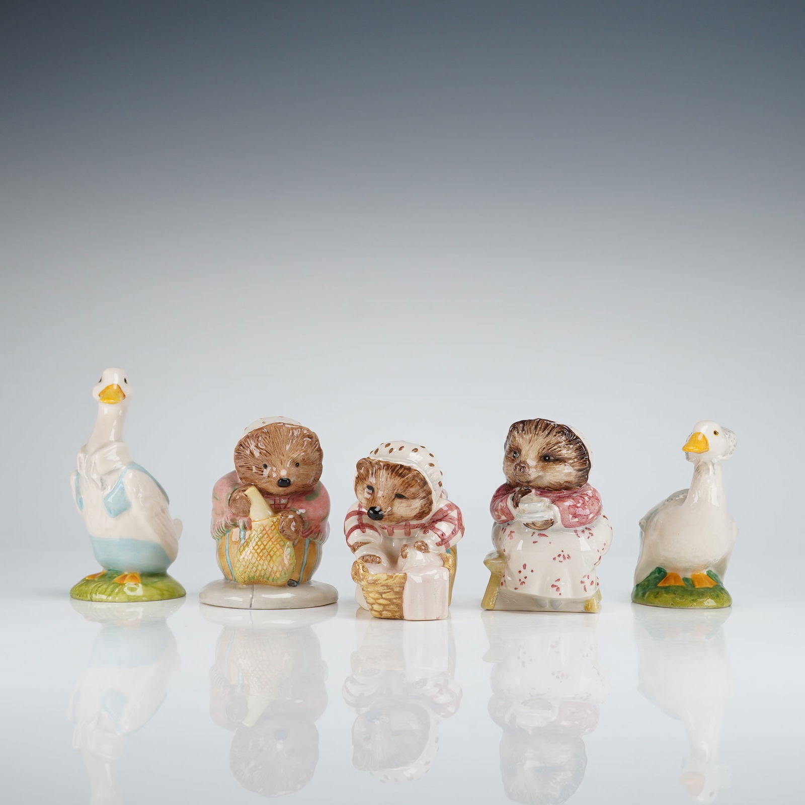 5pc Royal Albert and Beswick Beatrix Potter's Figurines (1 of 3)