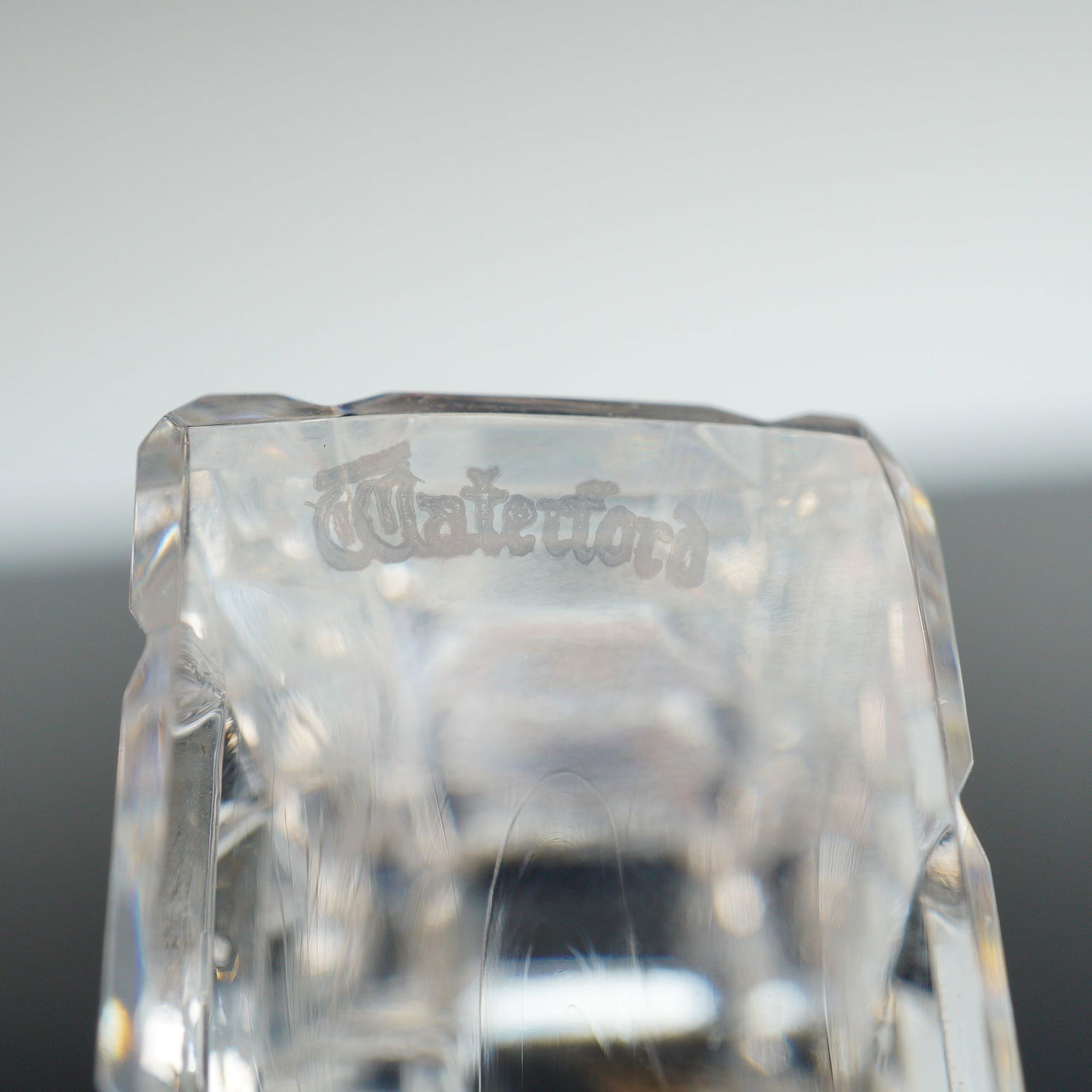 Waterford Crystal Offset Desk Clock - 4