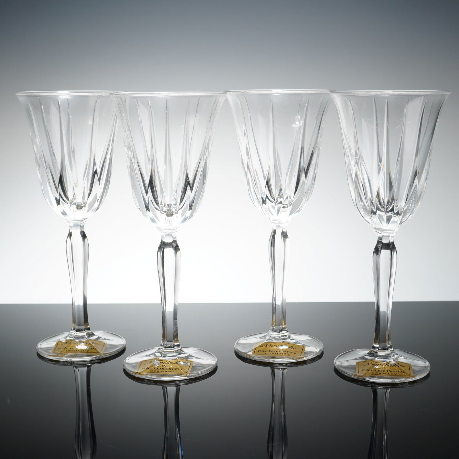 4pc Noritake Crystal Wine Glasses, Vendome (1 of 4)