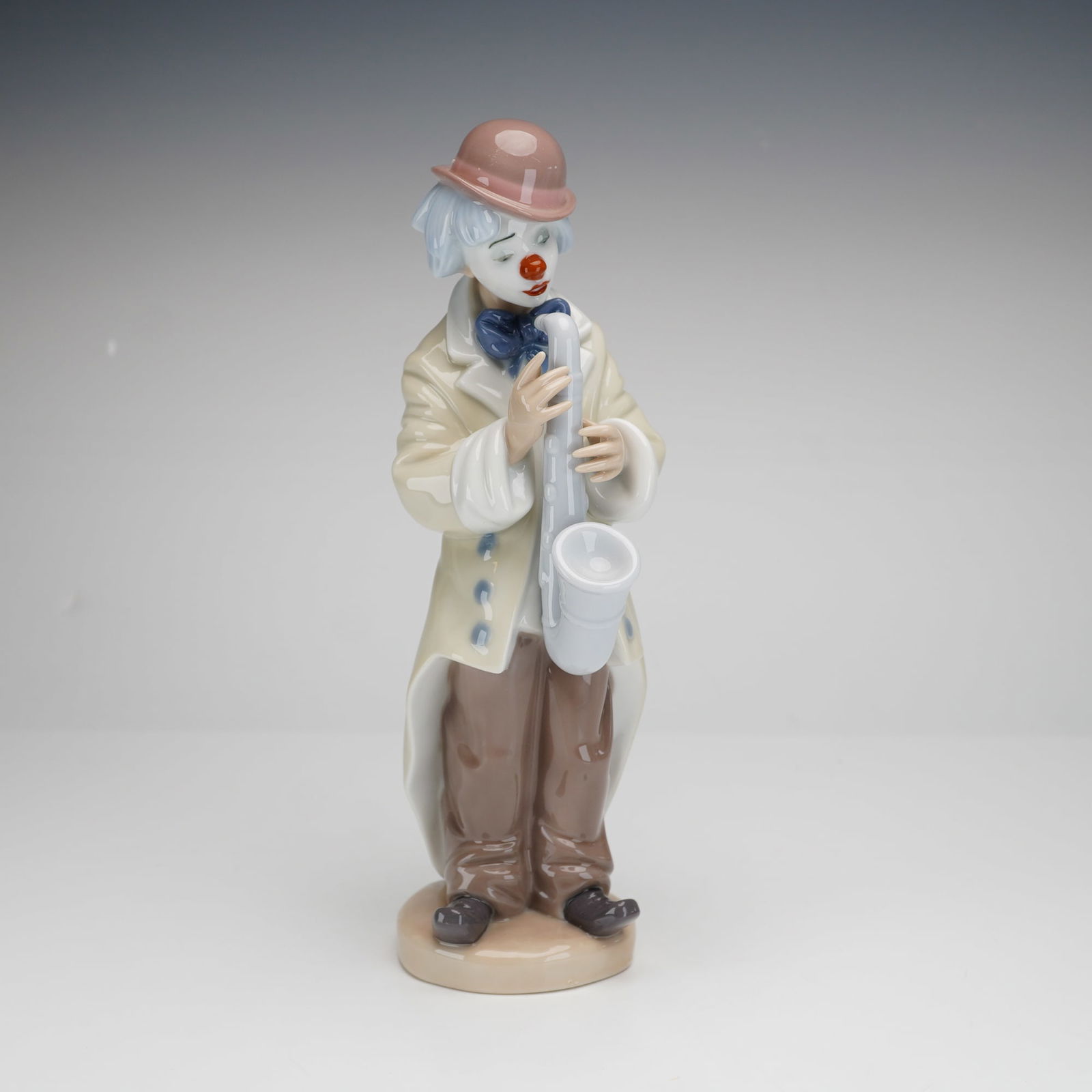 Lladro Porcelain Figurine, Sad Sax 01005471 (1 of 3)