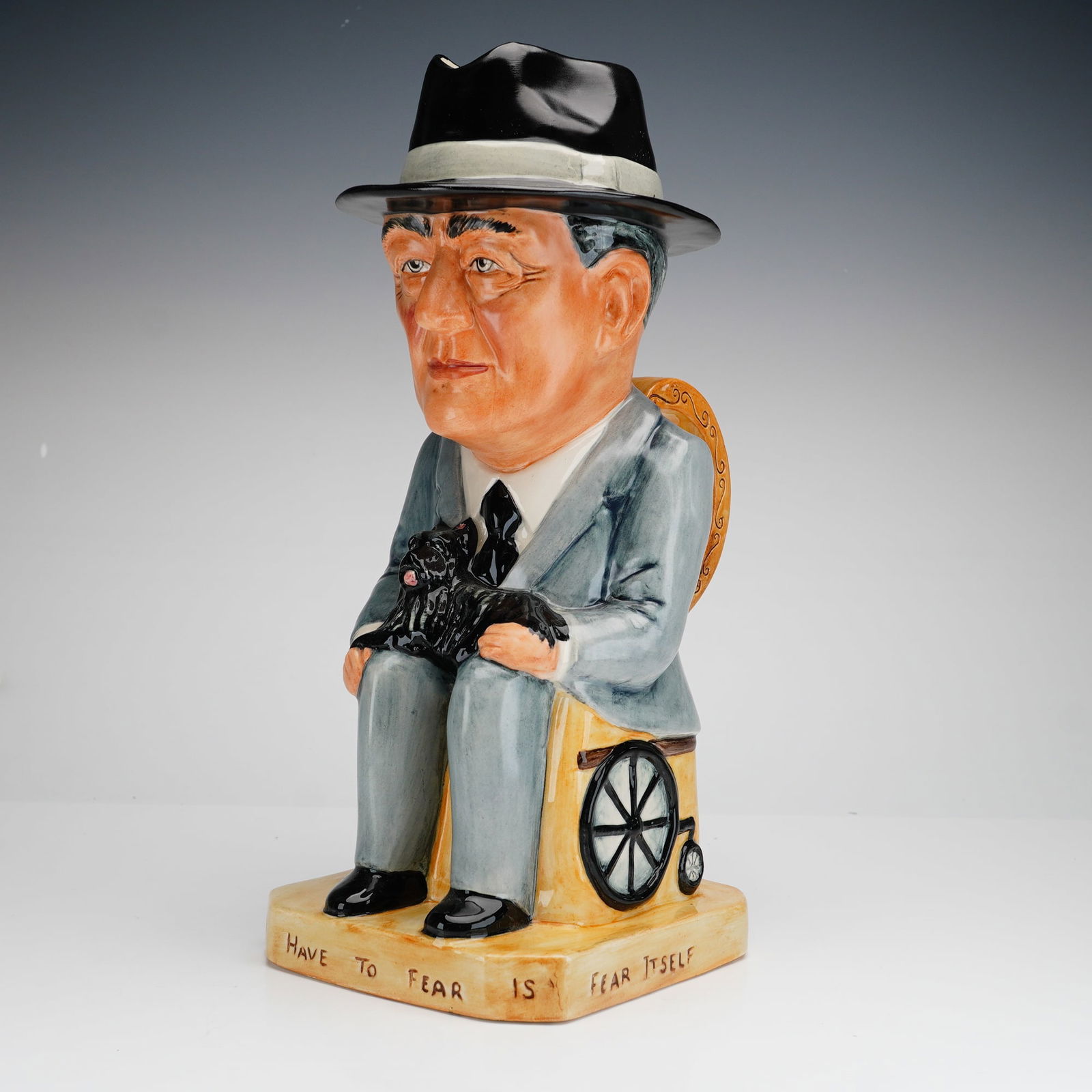 Wilkinson WWII Leaders Toby Jug, Franklin D. Roosevelt (1 of 4)