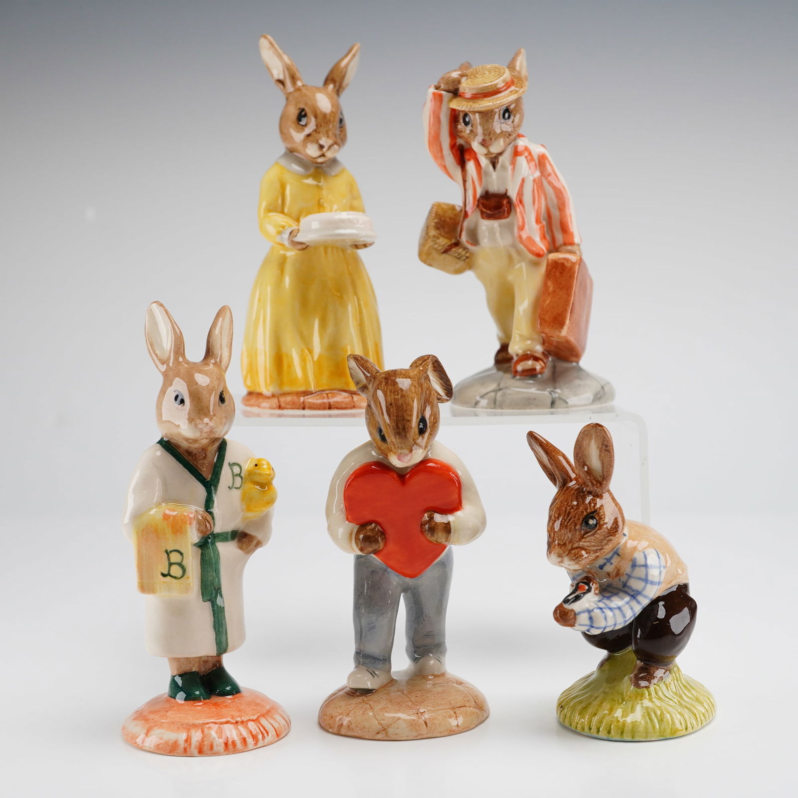 5pc Royal Doulton Bunnykins Figurines (1 of 4)