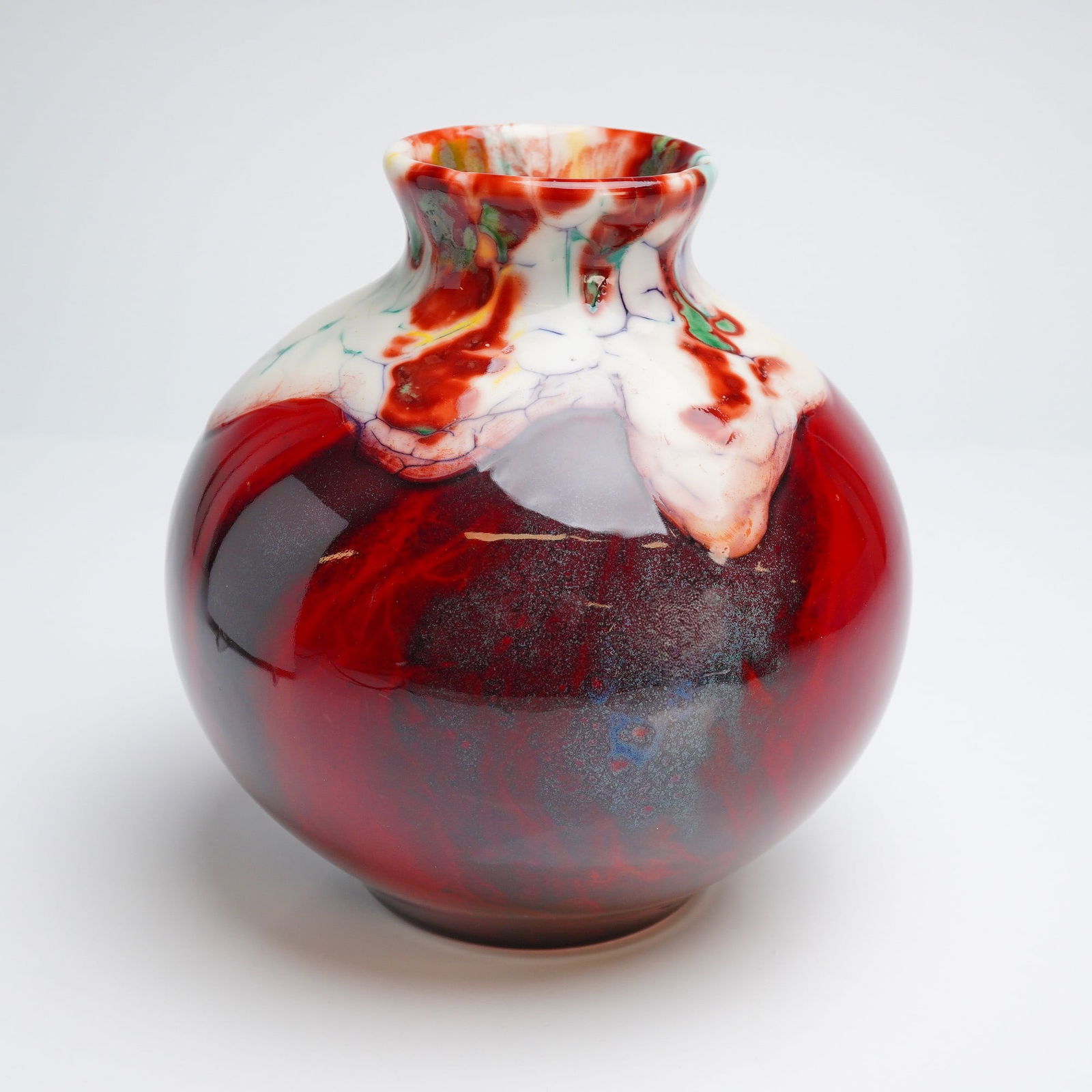 Royal Doulton Burslem Artwares Lantao Flambe Vase, Limited Edition (1 of 5)