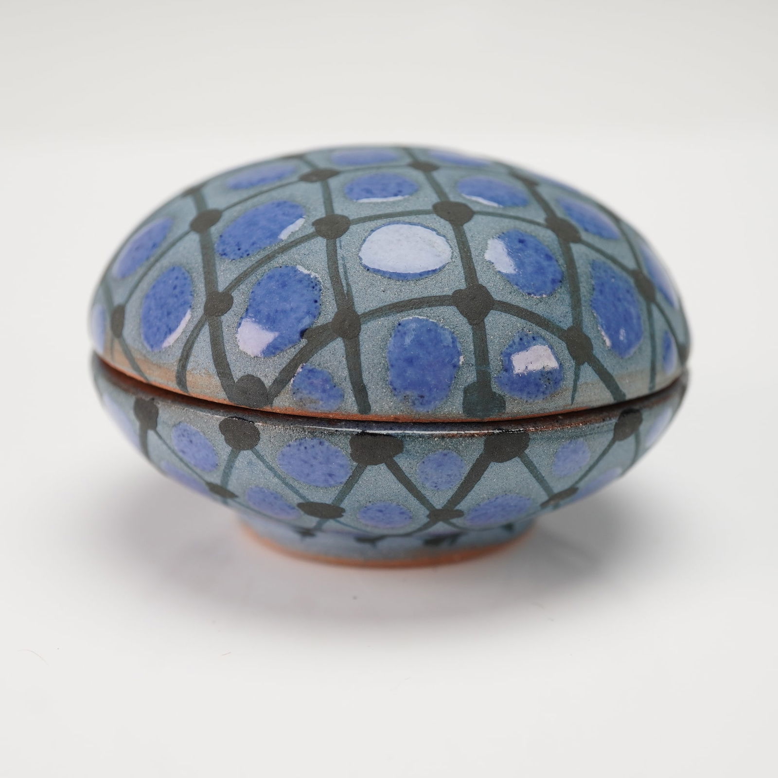 A Dybdahl Denmark Glazed Ceramic Lidded Box (1 of 3)