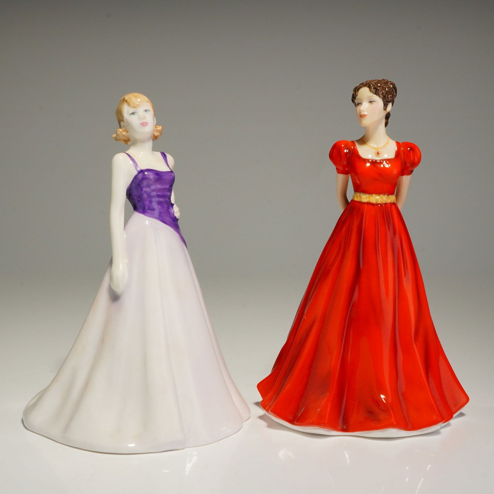2pc Royal Doulton Figurines, Free Spirit HN4609 and Ellie HN5730 (1 of 3)