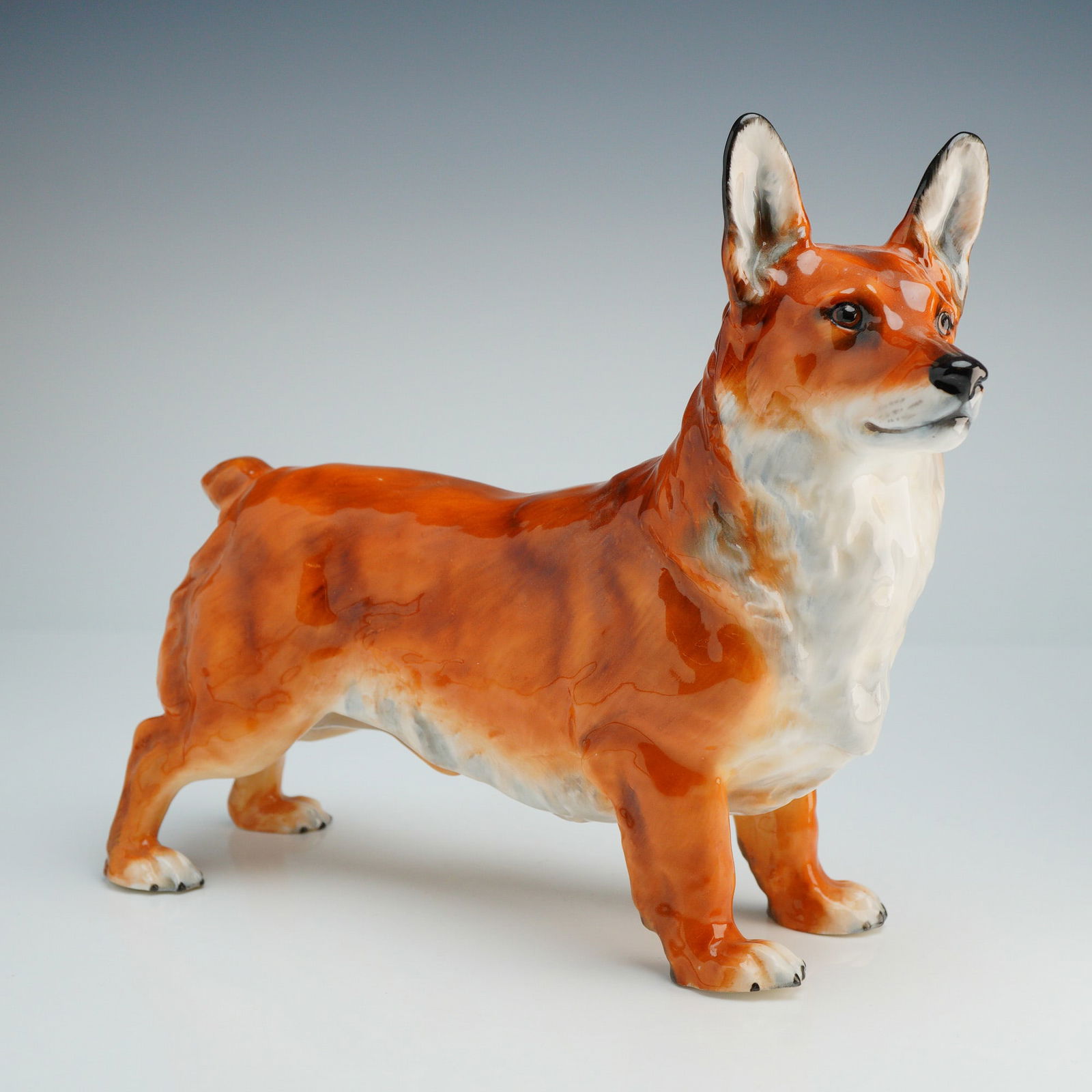 Royal Doulton Dog Figurine, Large Welsh Corgi HN2557 (1 of 4)