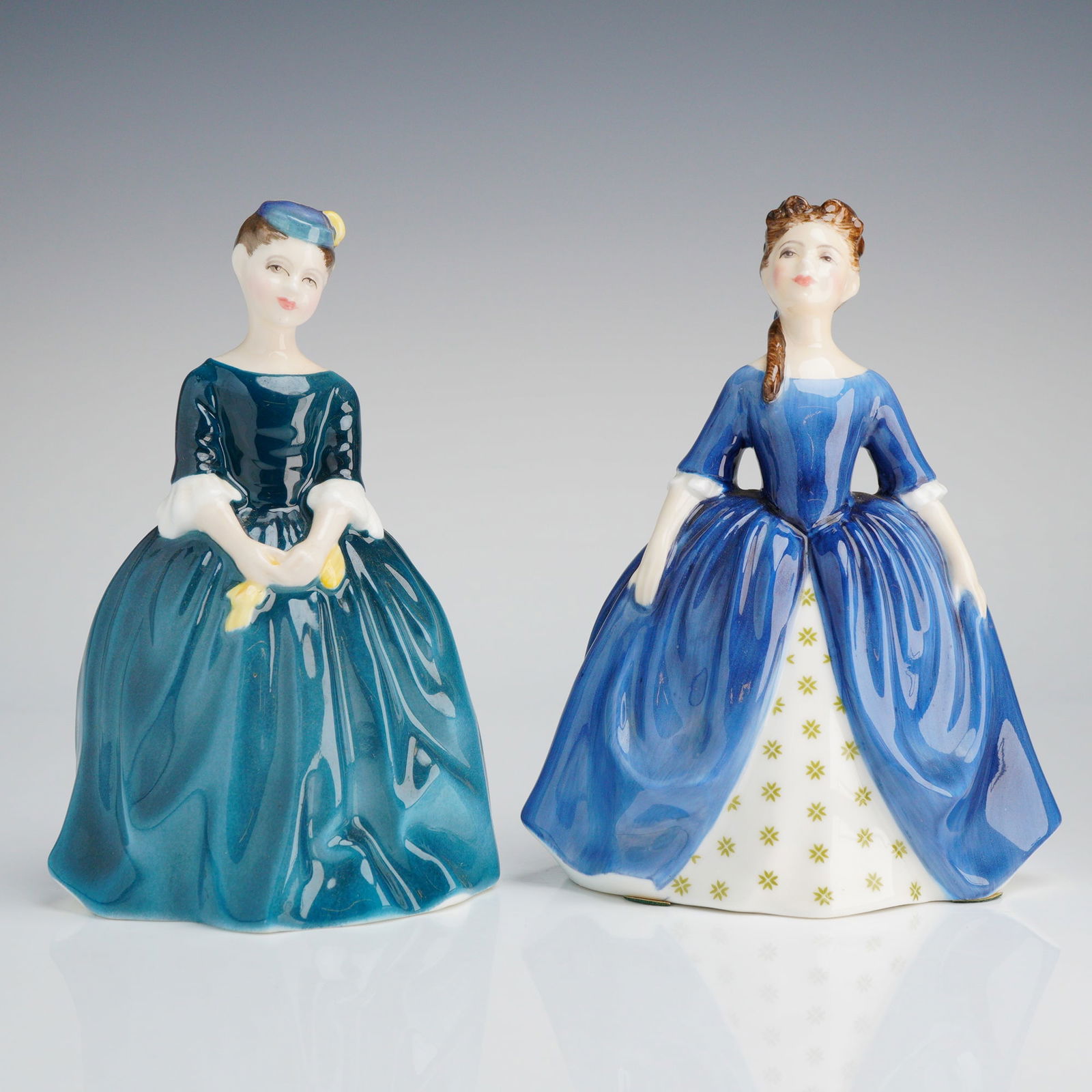 2pc Royal Doulton Figurines, Debbie HN2385 and Cherie HN2341 (1 of 4)