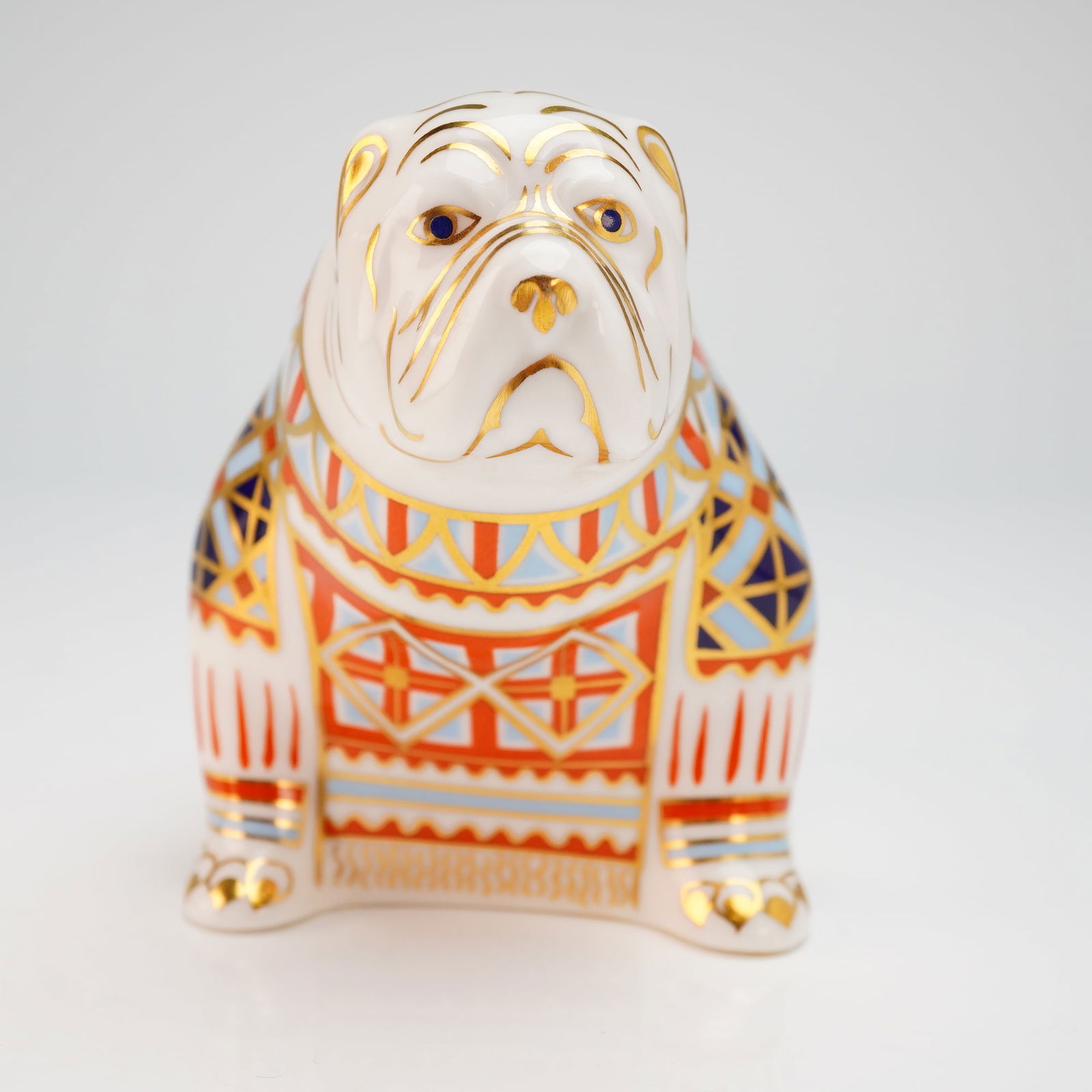 Royal Crown Derby Bulldog Paperweight with Box (1 of 5)