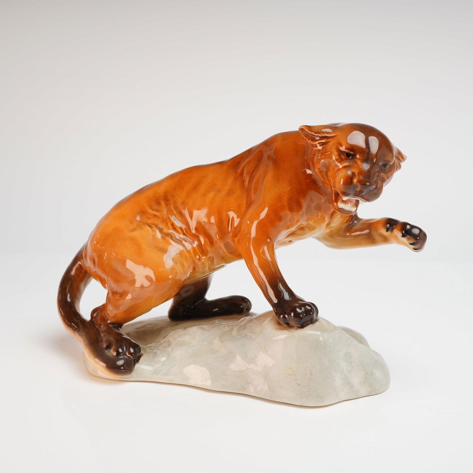 A Beswick Mountain Lion Figurine, Model No. 1823 (1 of 4)