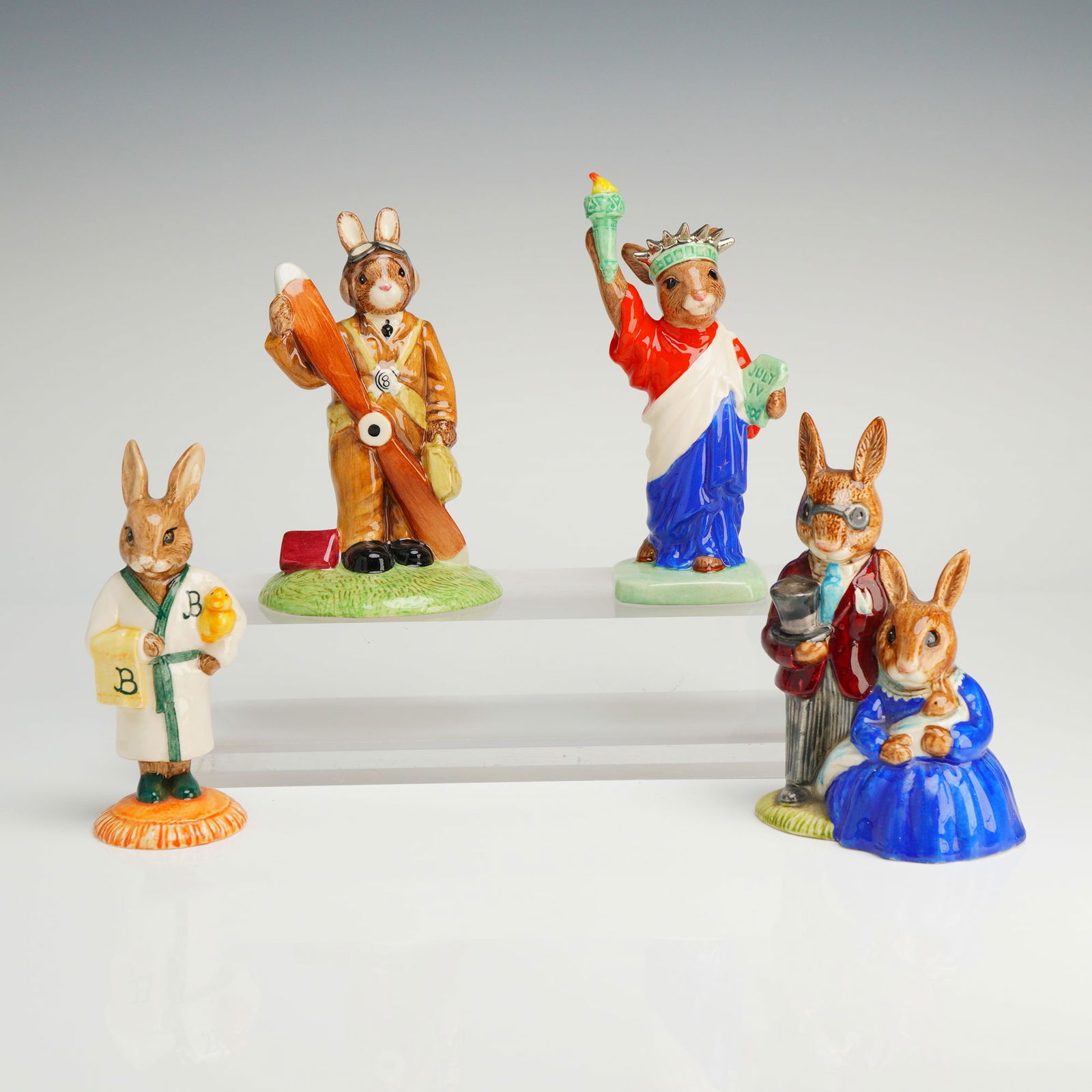 Royal Doulton Bunnykins Collection of Four Figurines (1 of 3)