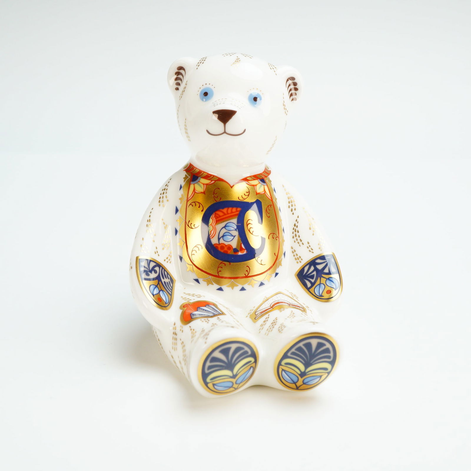 Royal Crown Derby Paperweight, Alphabet Bear (1 of 4)