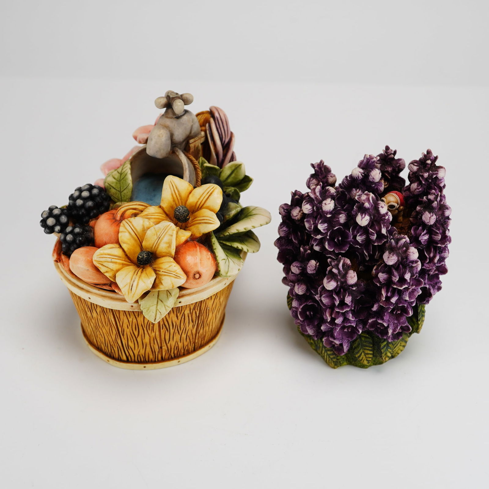 2pc Harmony Kingdom Box Figurines, Fall Bouquet & Snapdragon (1 of 3)