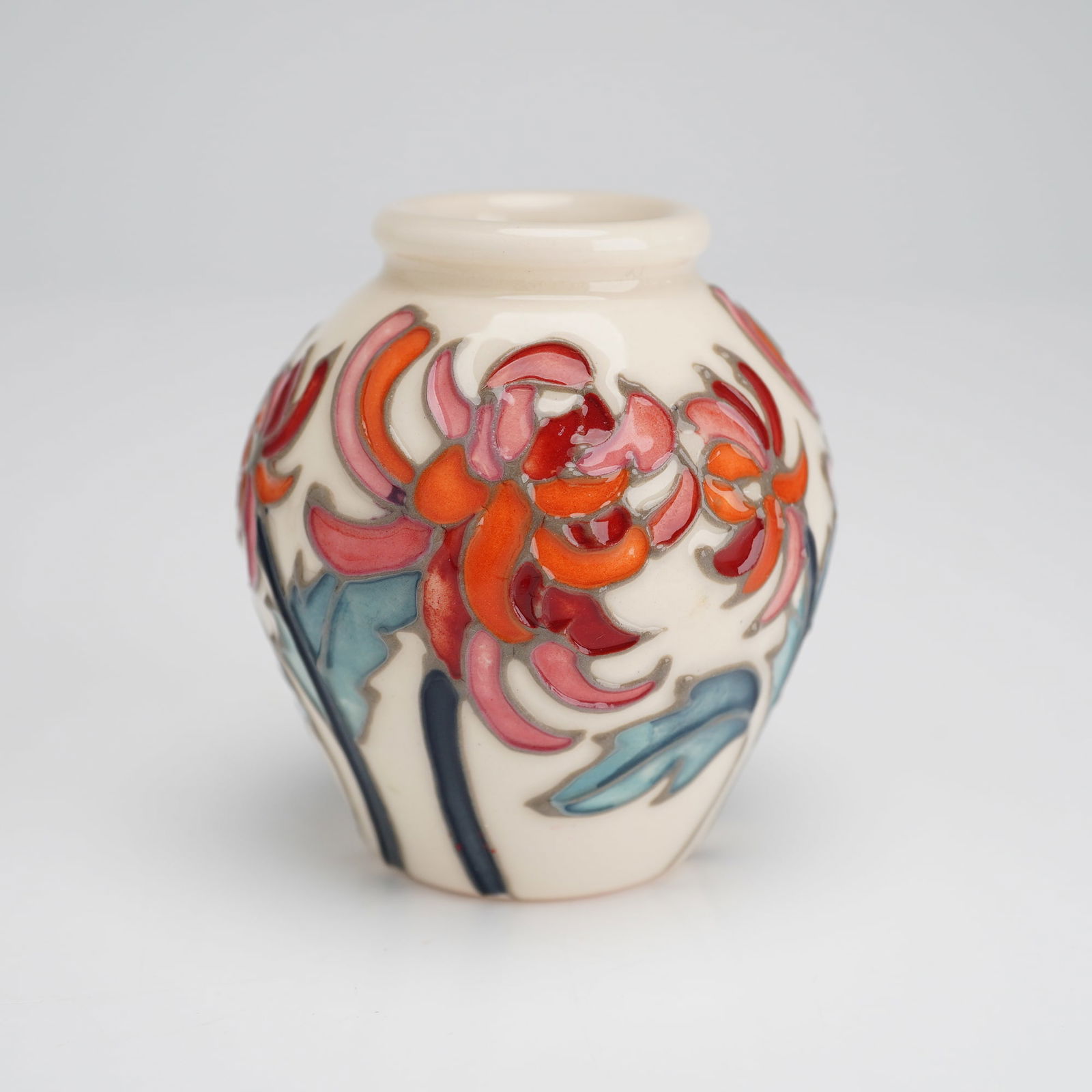Moorcroft Miniature Floral Months of The Year Vase (1 of 5)
